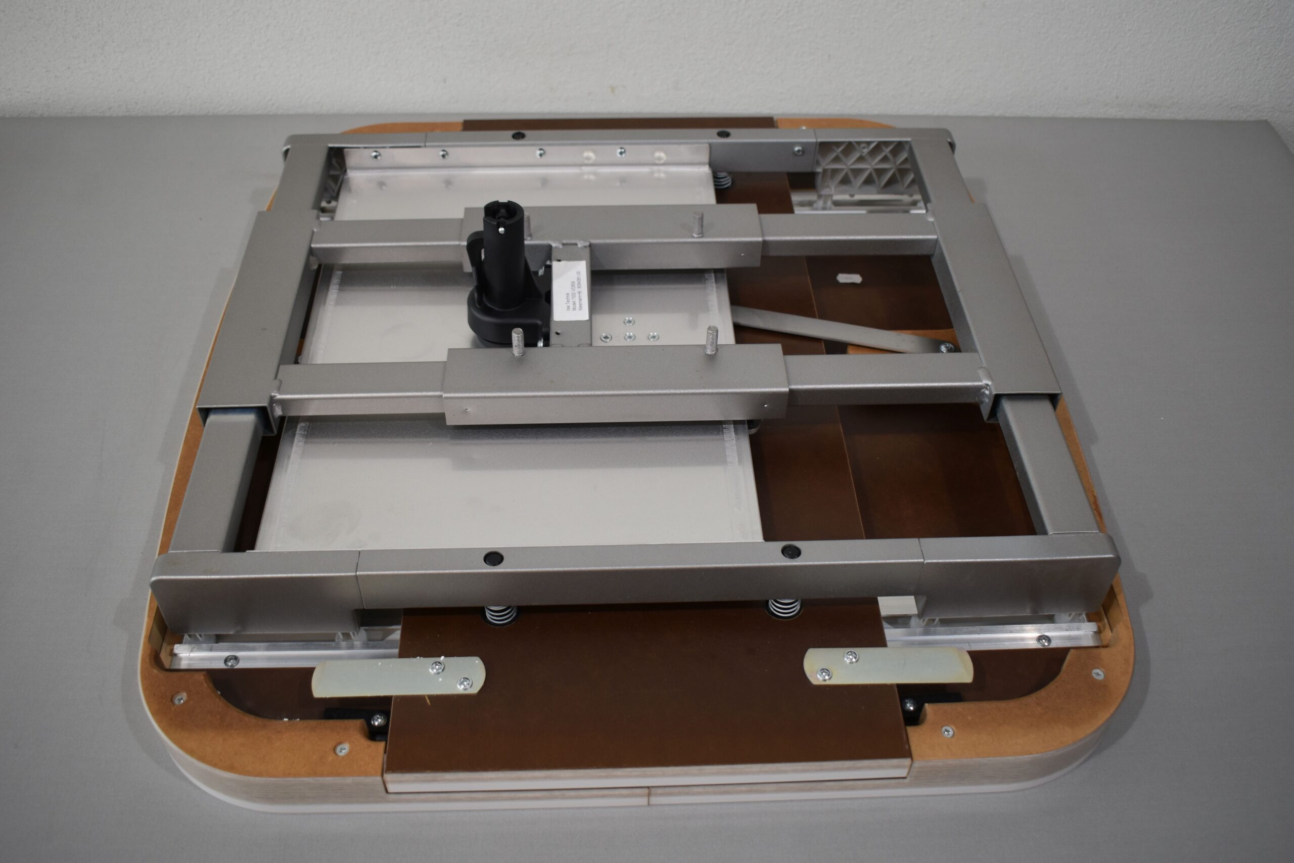 Tischplatte ausziehbar weiß/hell braun; 40x700x660mm – Bild 13