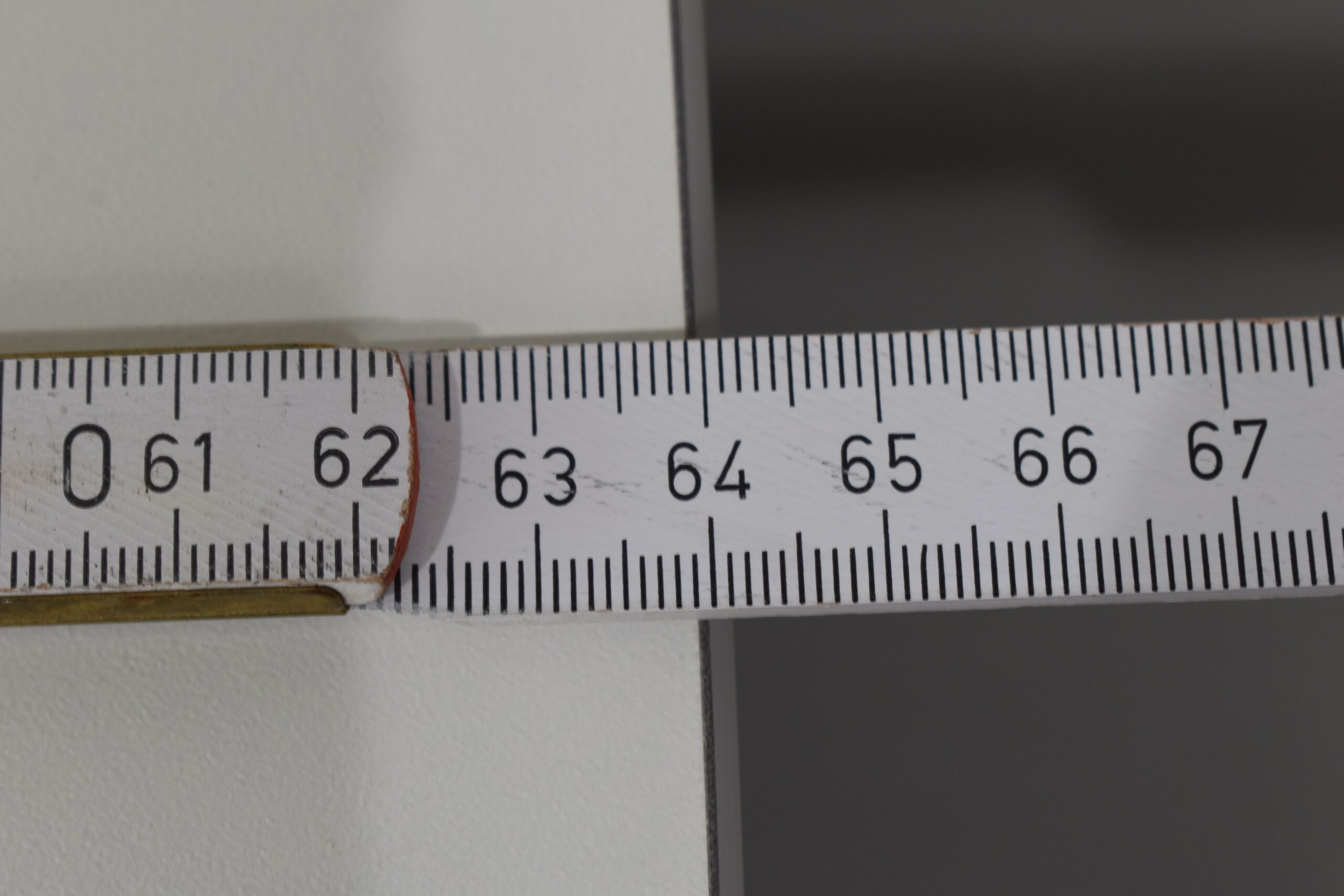 Tischplatte ausziehbar weiß/dunkel braun; 39x870x640mm – Bild 7