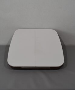 Tischplatte ausziehbar weiß/dunkel braun; 40x700x660mm