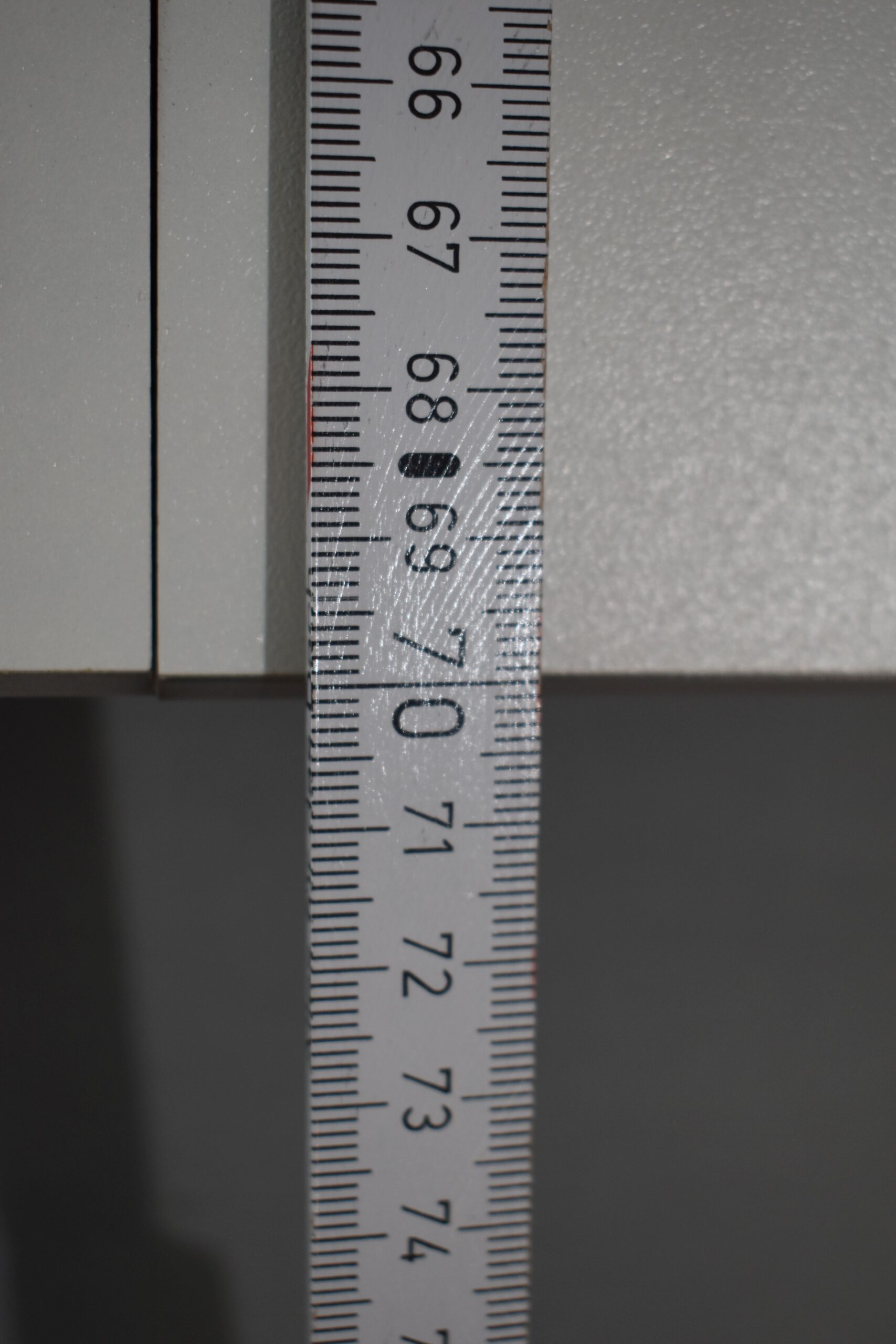 Tischplatte ausziehbar weiß/dunkel braun; 40x700x660mm – Bild 5