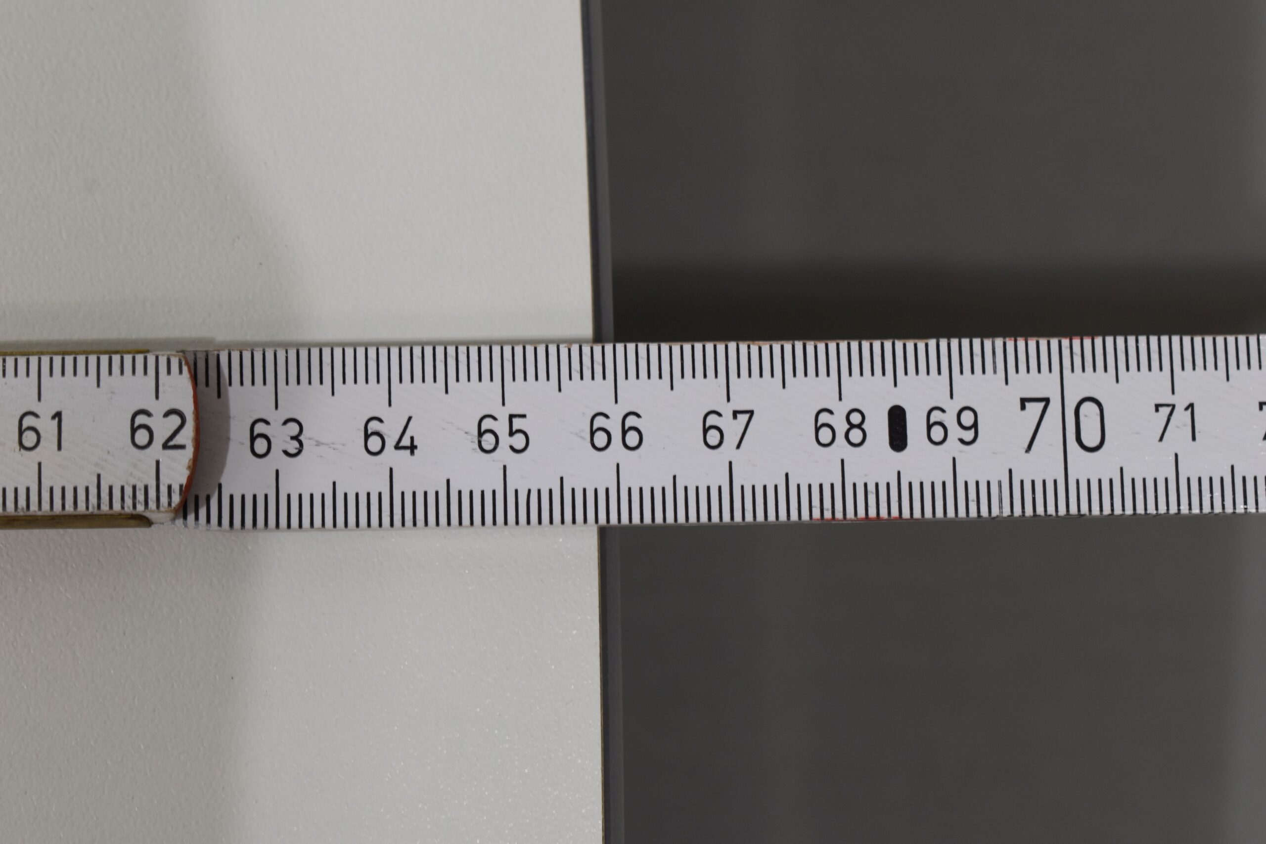 Tischplatte ausziehbar weiß/dunkel braun; 40x700x660mm – Bild 7