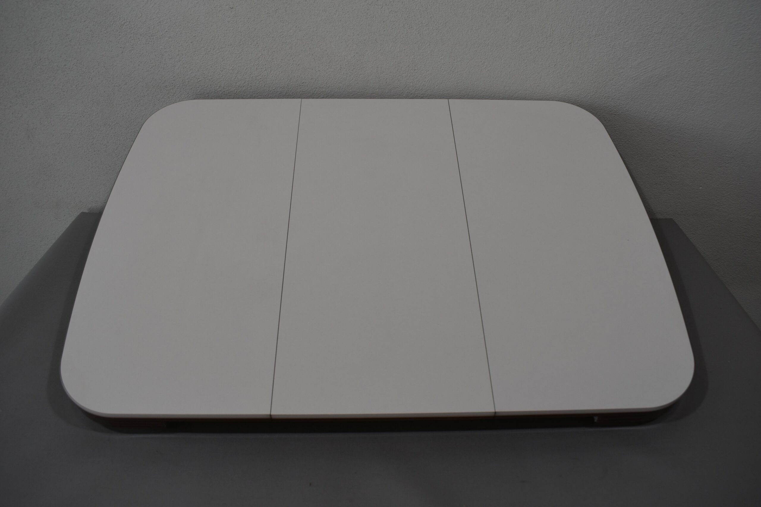 Tischplatte ausziehbar weiß/dunkel braun; 40x700x660mm – Bild 9