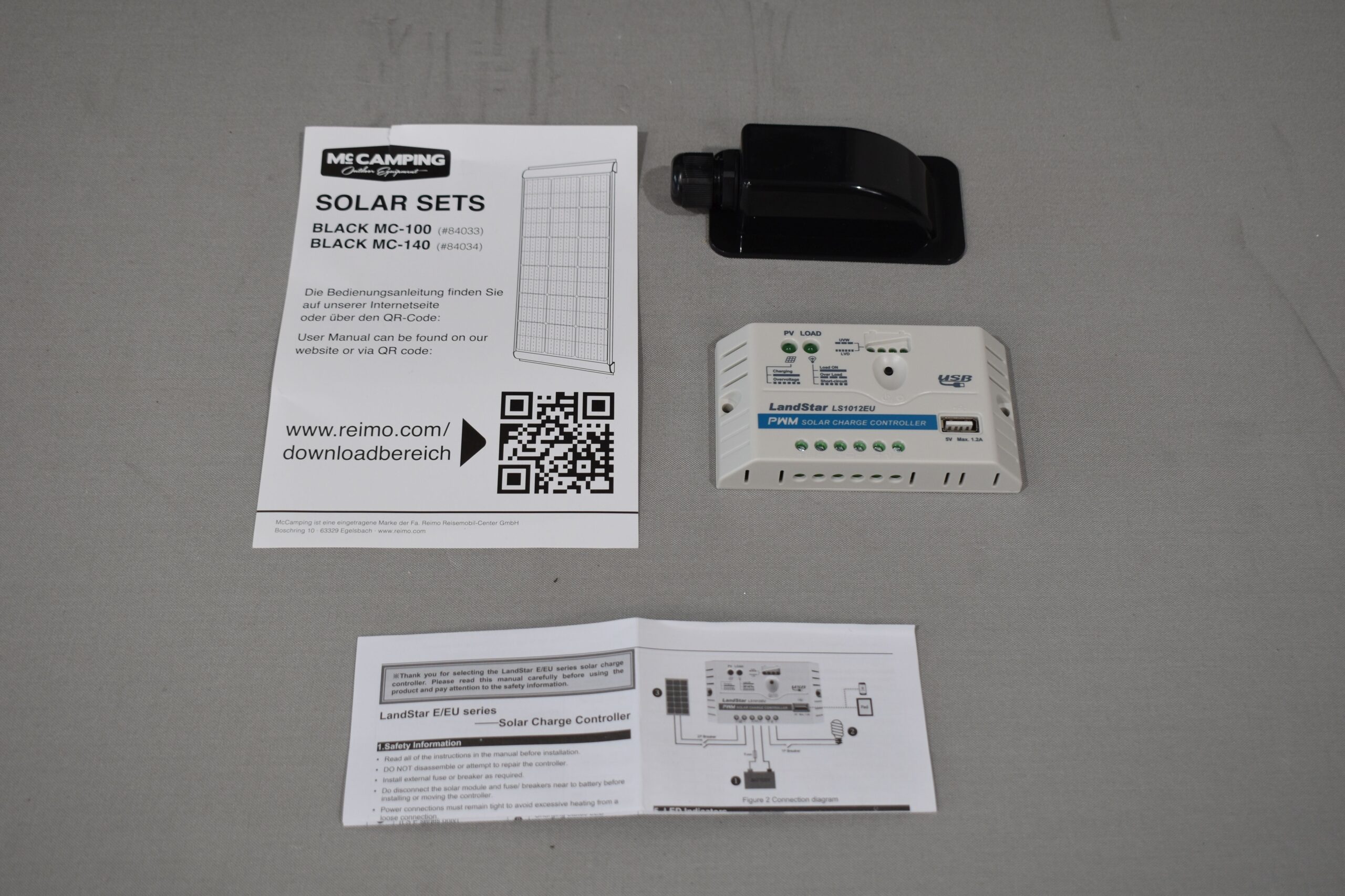 Rohs MC Camping Solar Set Black MC-100 – Bild 11