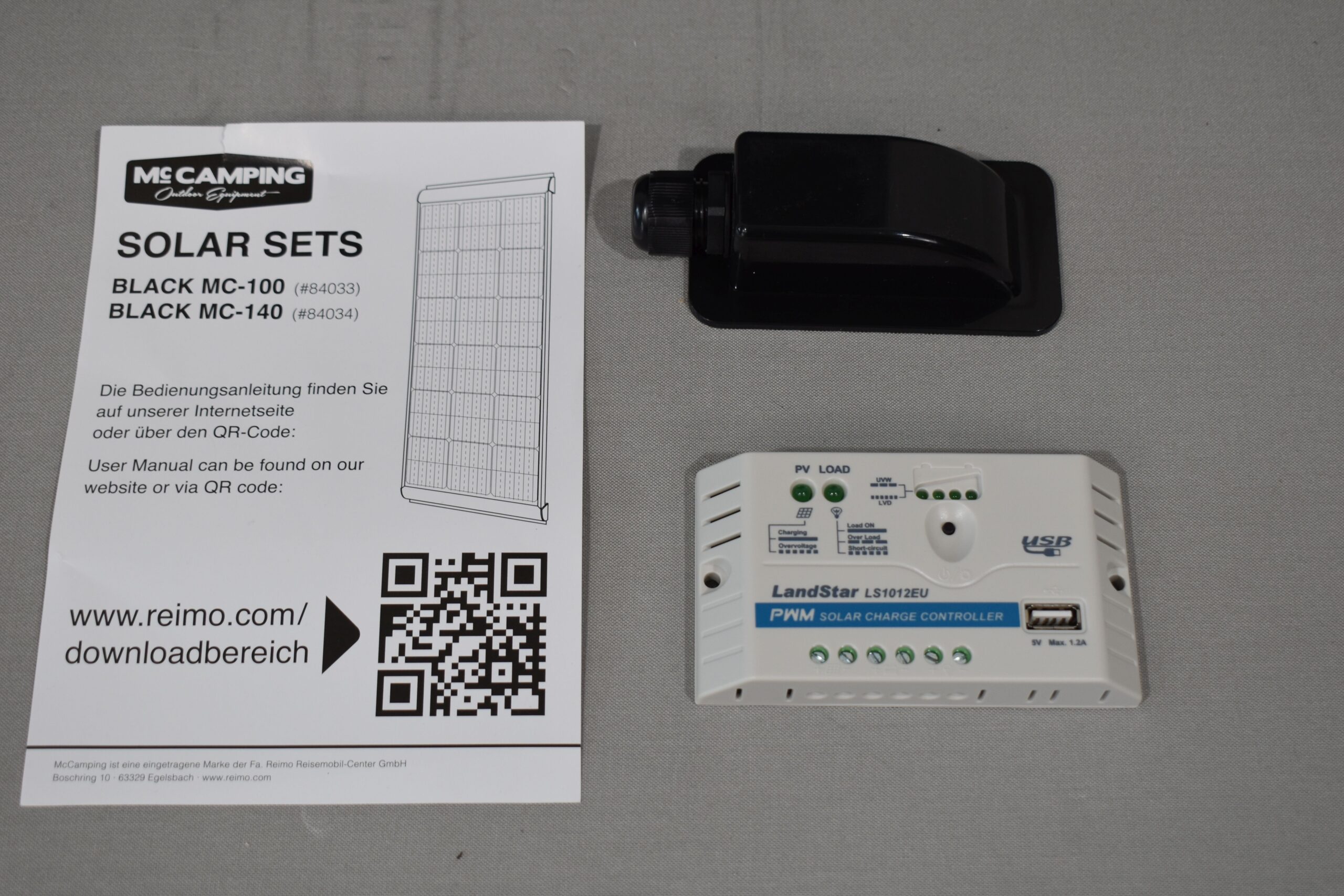 Rohs MC Camping Solar Set Black MC-100 – Bild 12