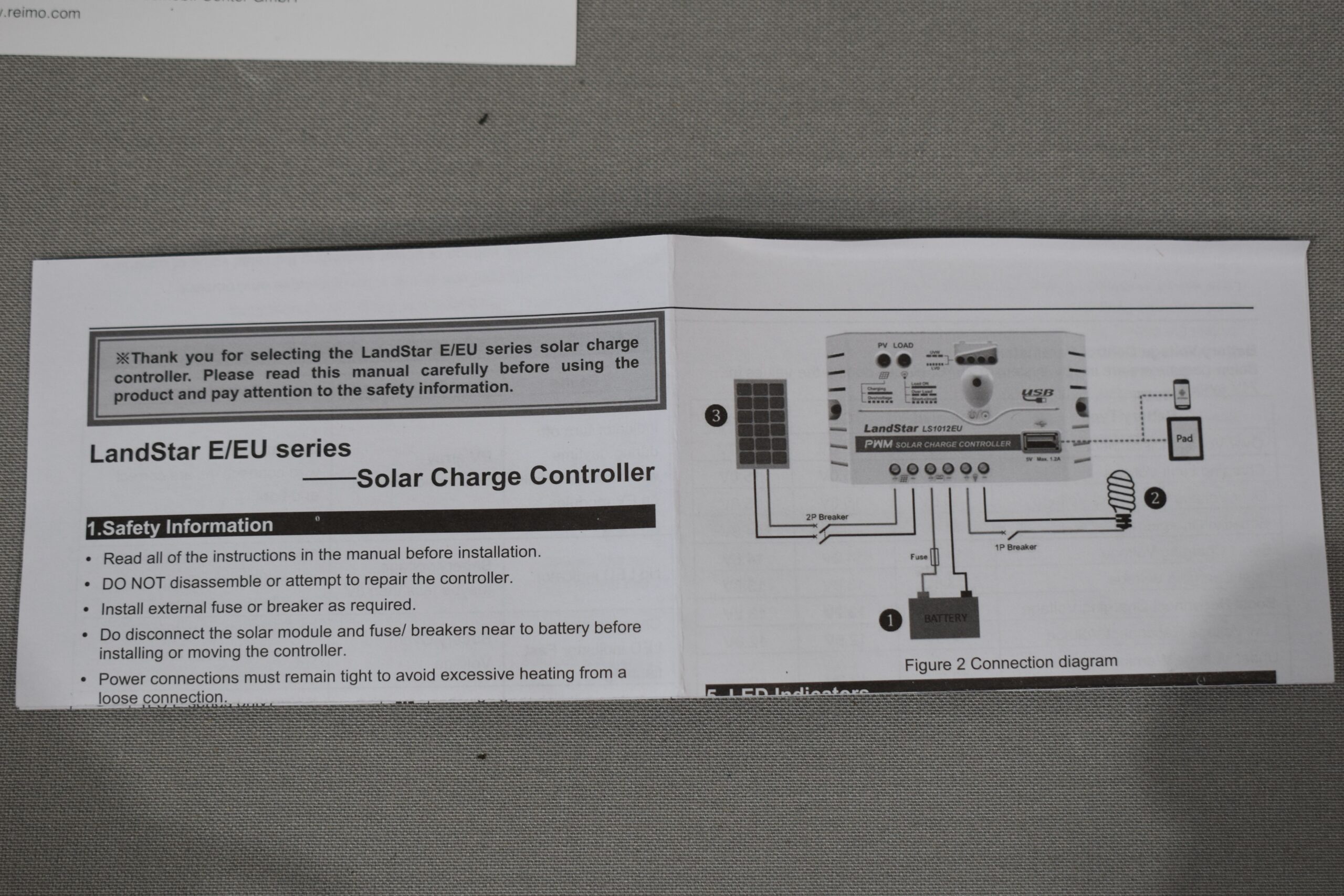 Rohs MC Camping Solar Set Black MC-100 – Bild 15