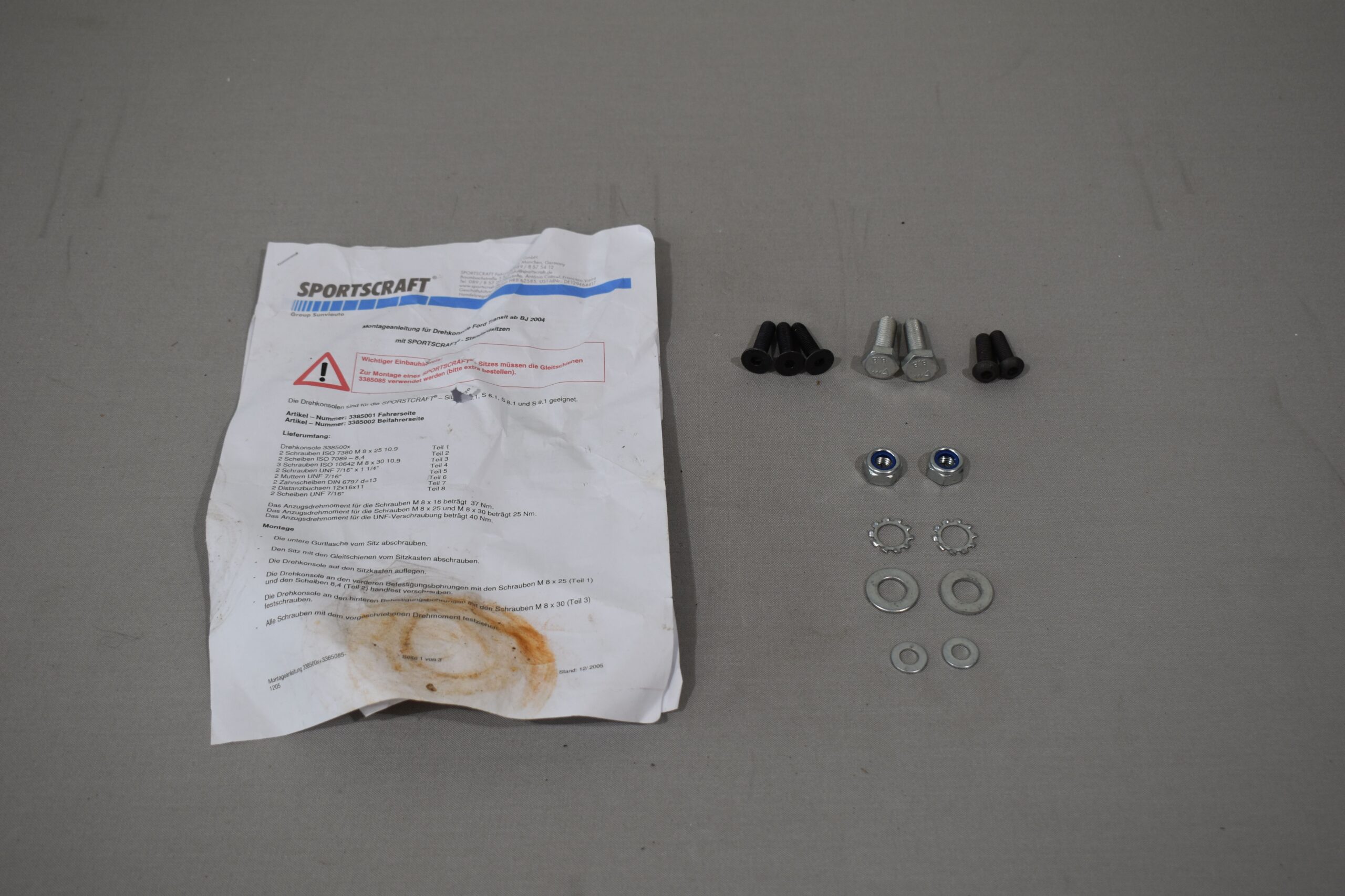 Sportscraft Drehkonsole Ford Transit ab BJ 2004 – Bild 14