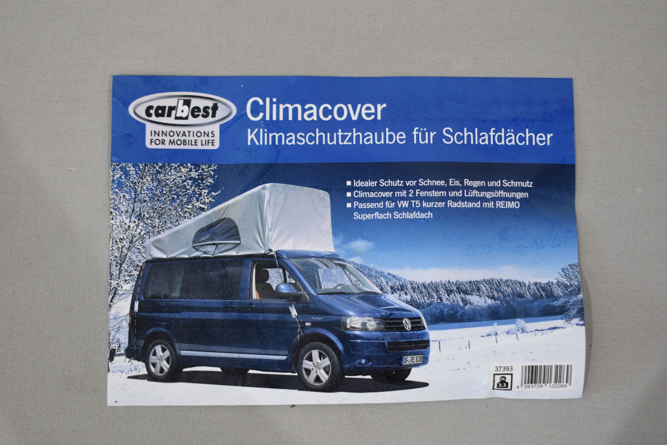 Carbest Klimaschutzhaube für Schlafdächer VW T5 – Bild 3