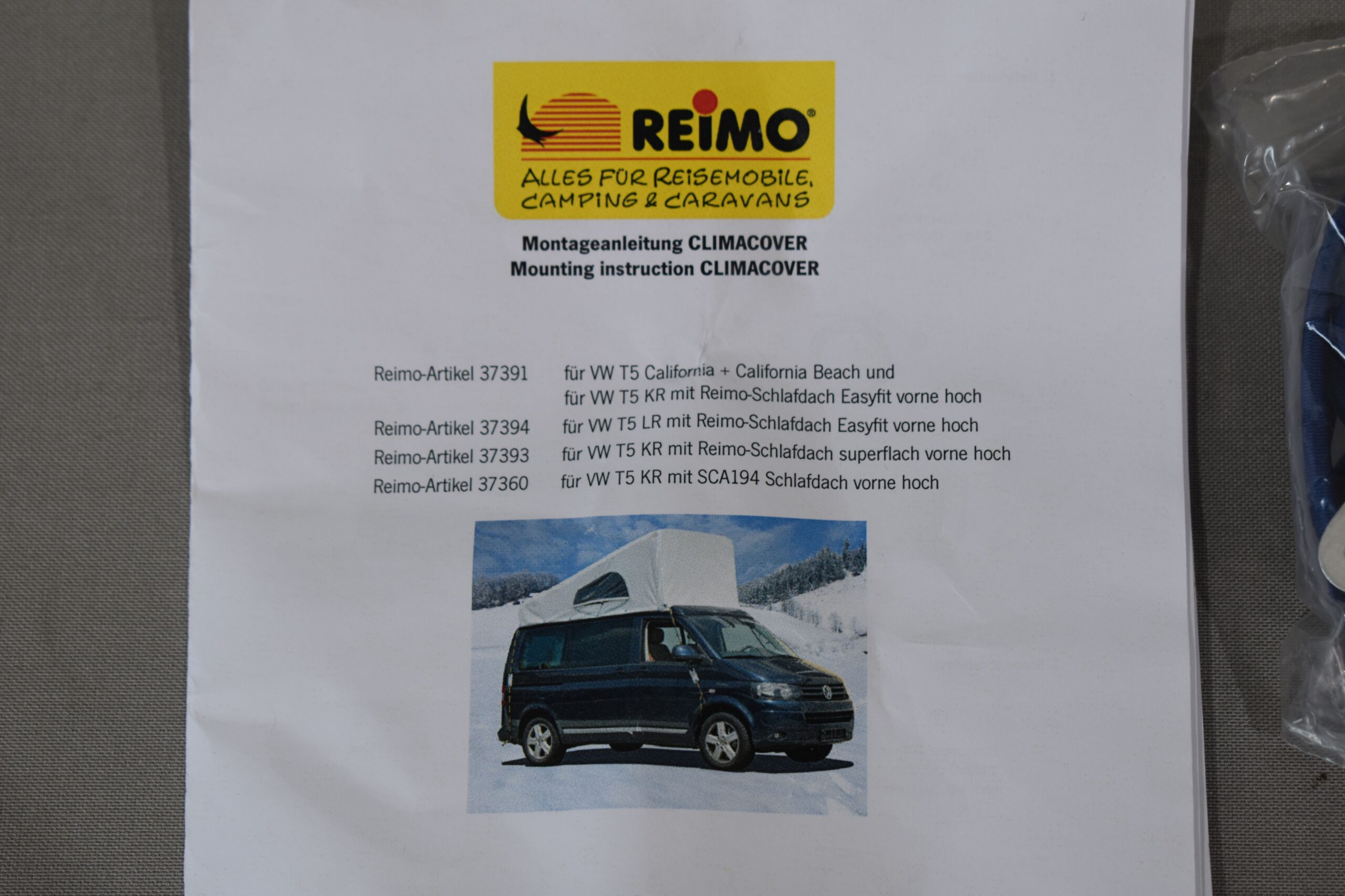 Carbest Klimaschutzhaube für Schlafdächer VW T5 – Bild 9