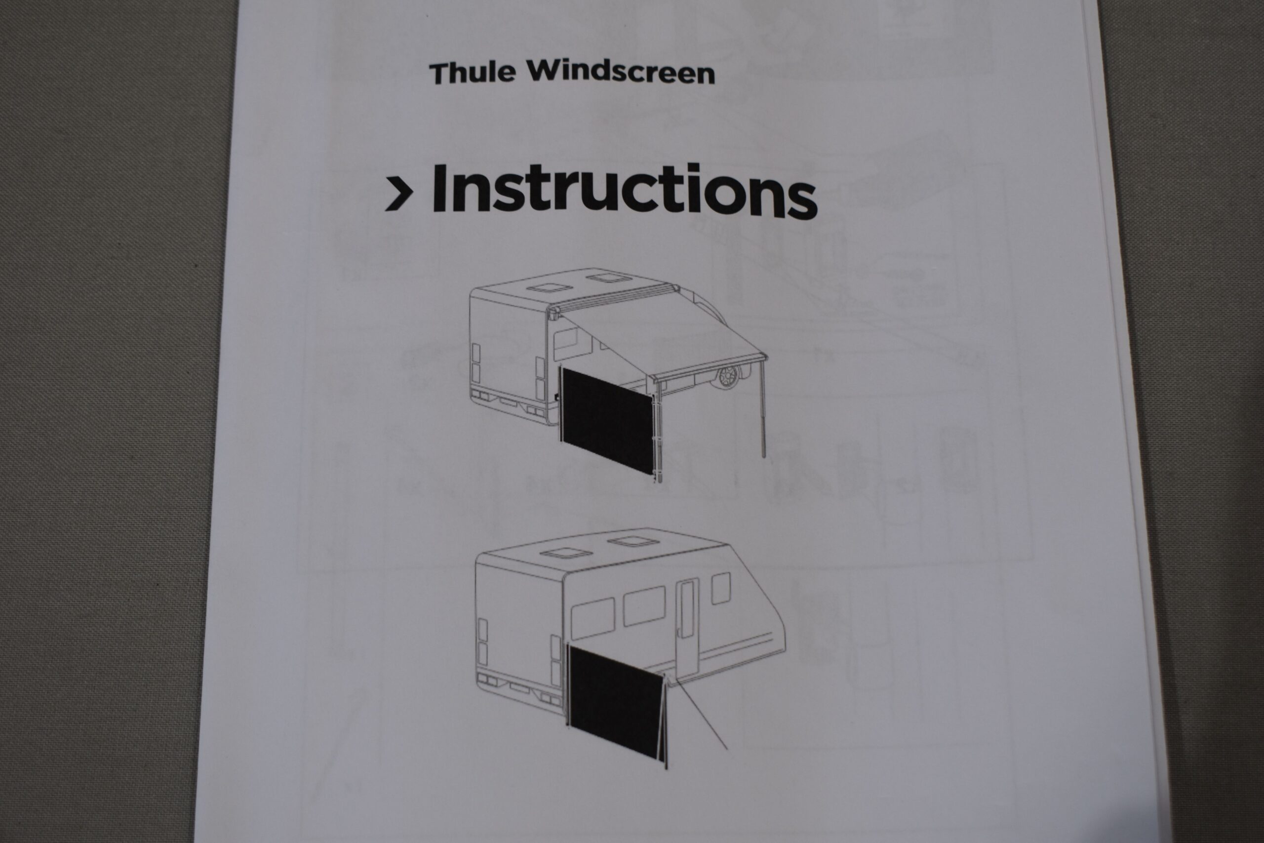 Thule Windschutz / Windscreen – Bild 8