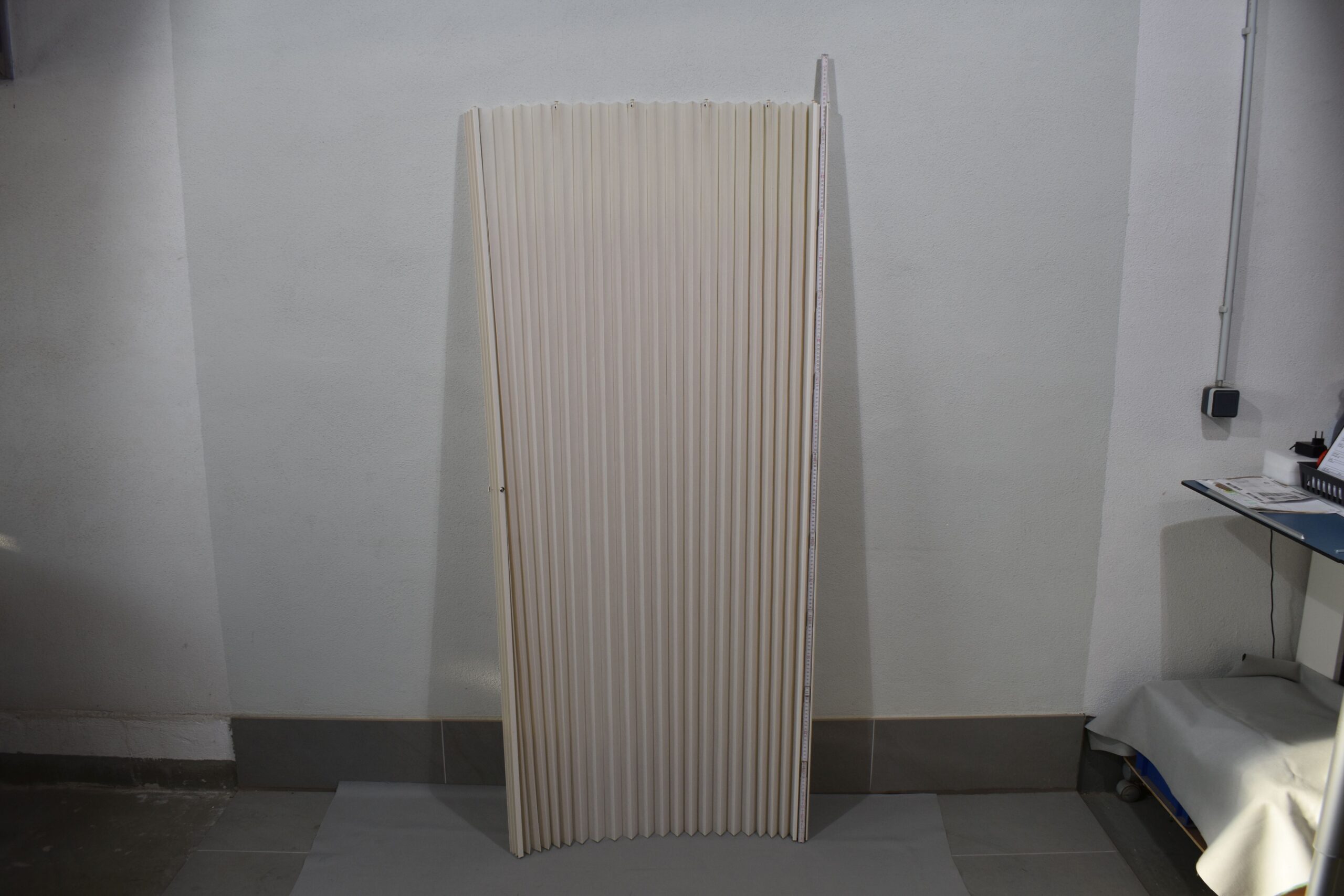 Remis Raumteiler / Faltschiebetür / Plissee 1900x1400mm – Bild 3