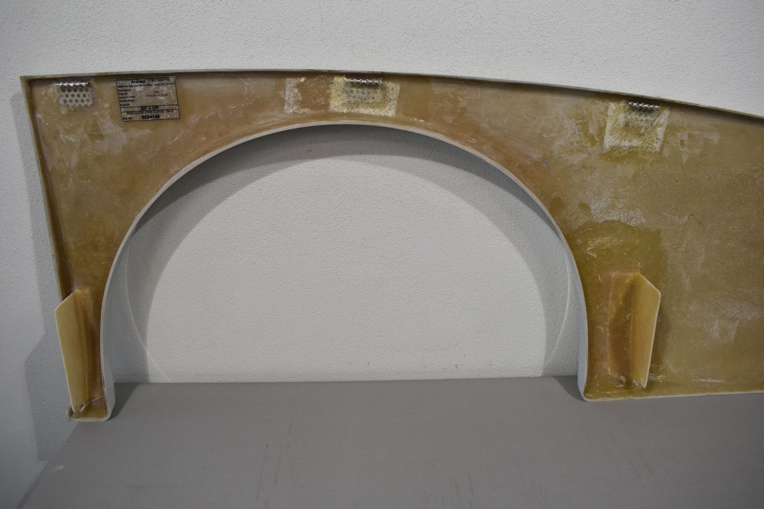 Niesmann und Bischoff Radlaufblende vorne links 1625x601x59 – Bild 10