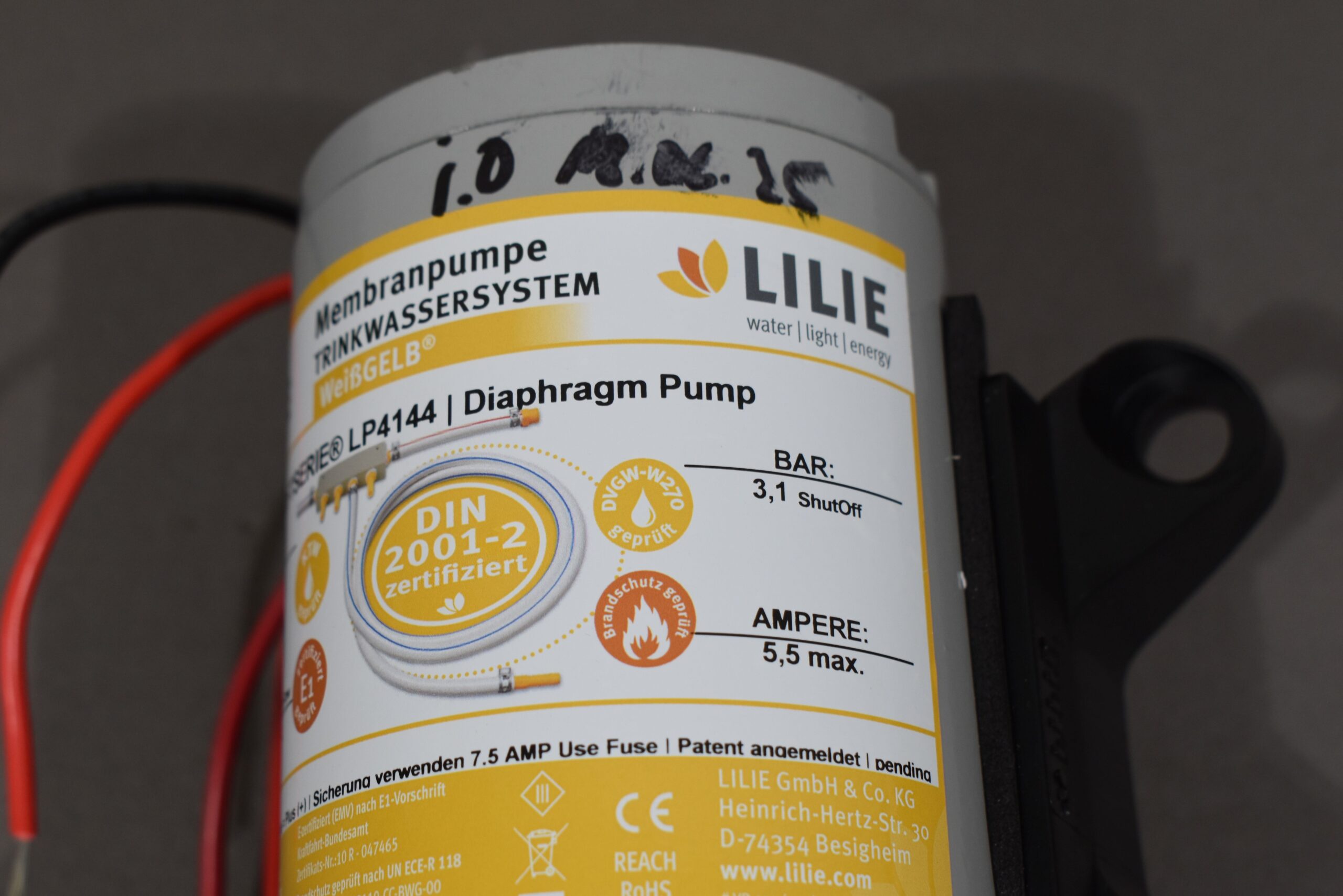 Lilie Membranpumpe Softserie LP4144 Trinkwassersystem – Bild 9
