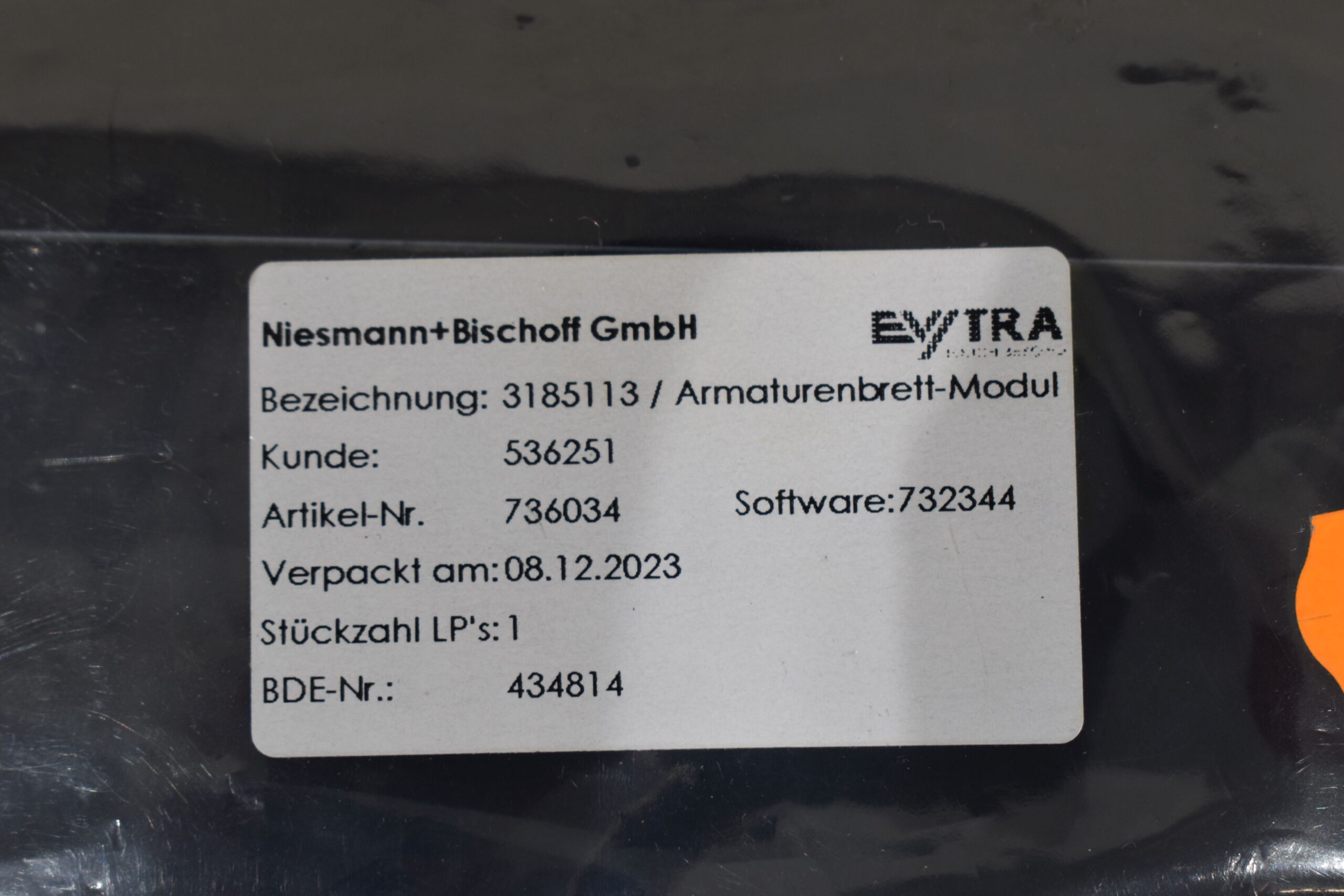 Niesmann und Bischoff Evtra Armaturenbrett-Modul 736034 – Bild 11