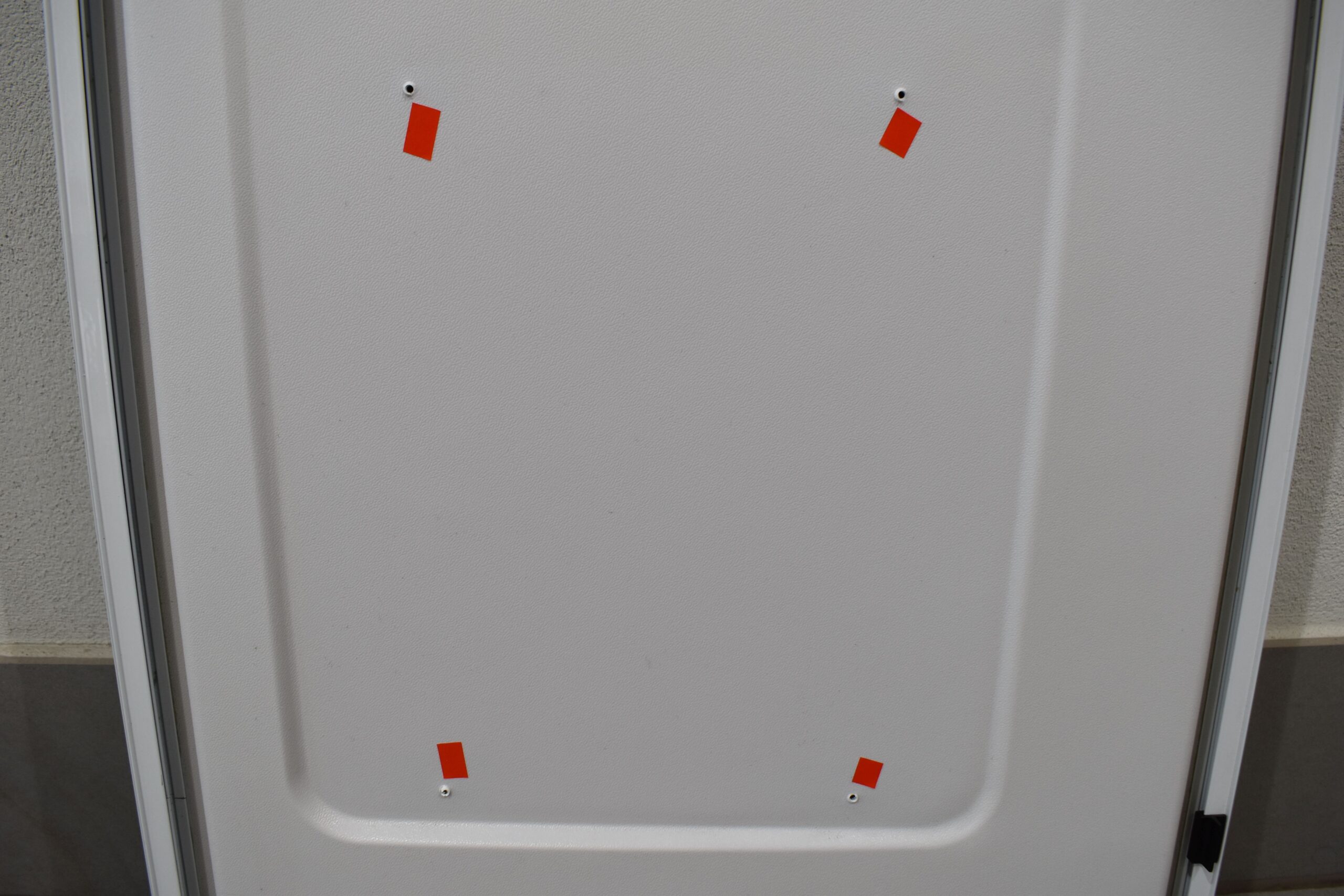 Aufbautür mit Rahmen; weiß / blau; 1970x625mm – Bild 18