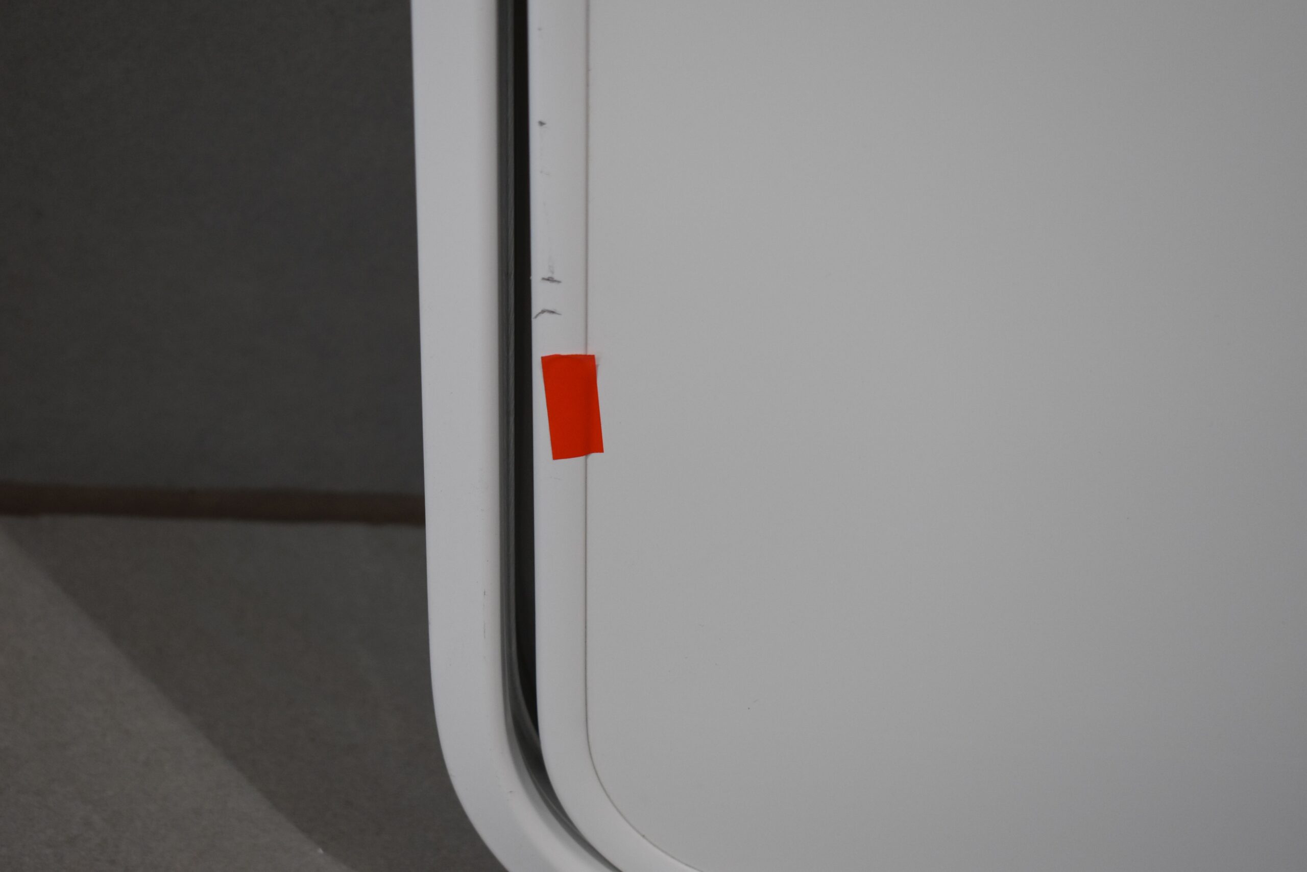 Niesmann und Bischoff Arto Tegos Aufbautür mit Rahmen; weiß/schwarz; 1820x615mm – Bild 10