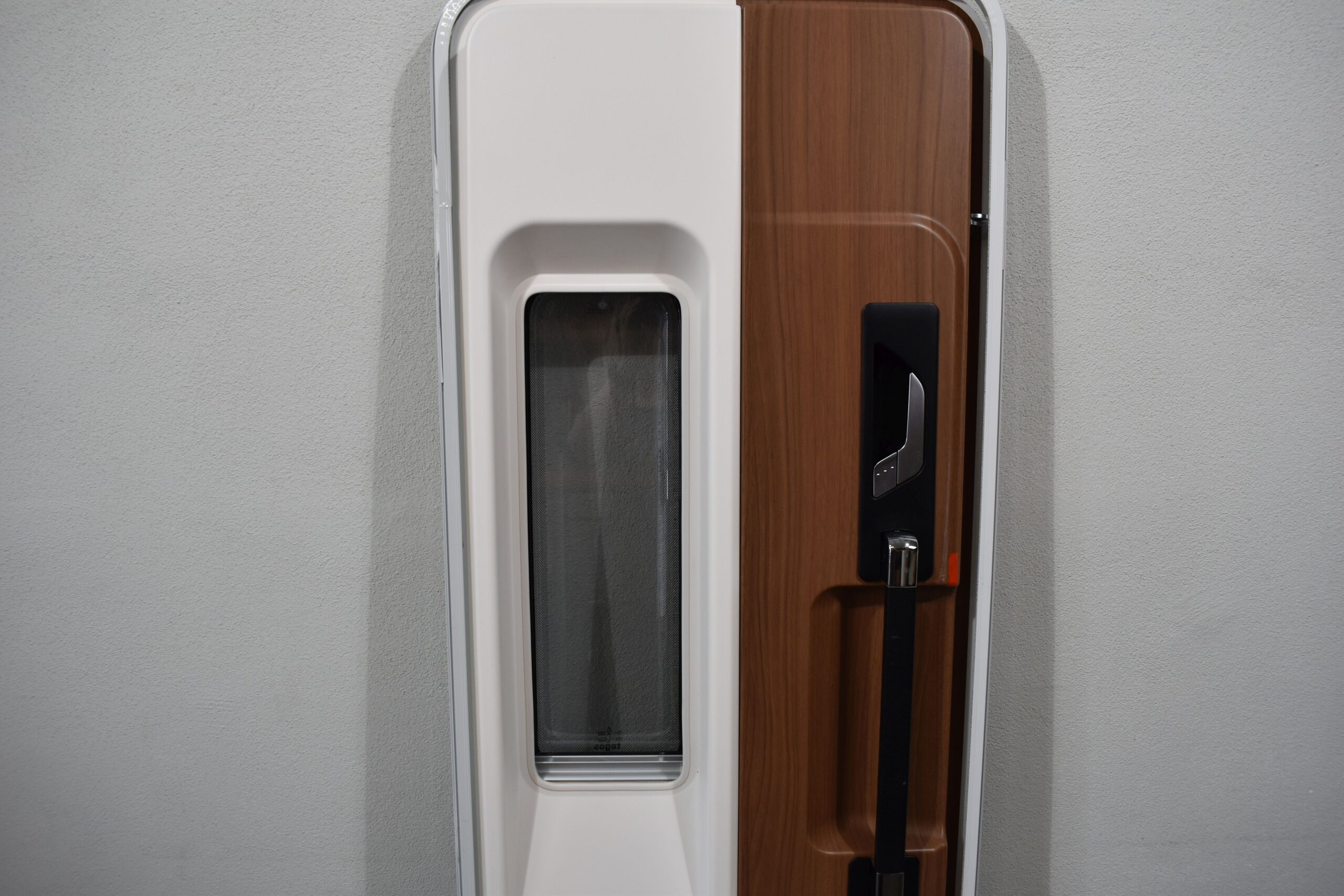 Niesmann und Bischoff Arto Tegos Aufbautür mit Rahmen; weiß/schwarz; 1820x615mm – Bild 12