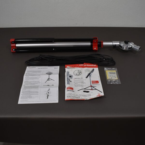 SHAPEG Stativ mit Klemmkopf HDS150