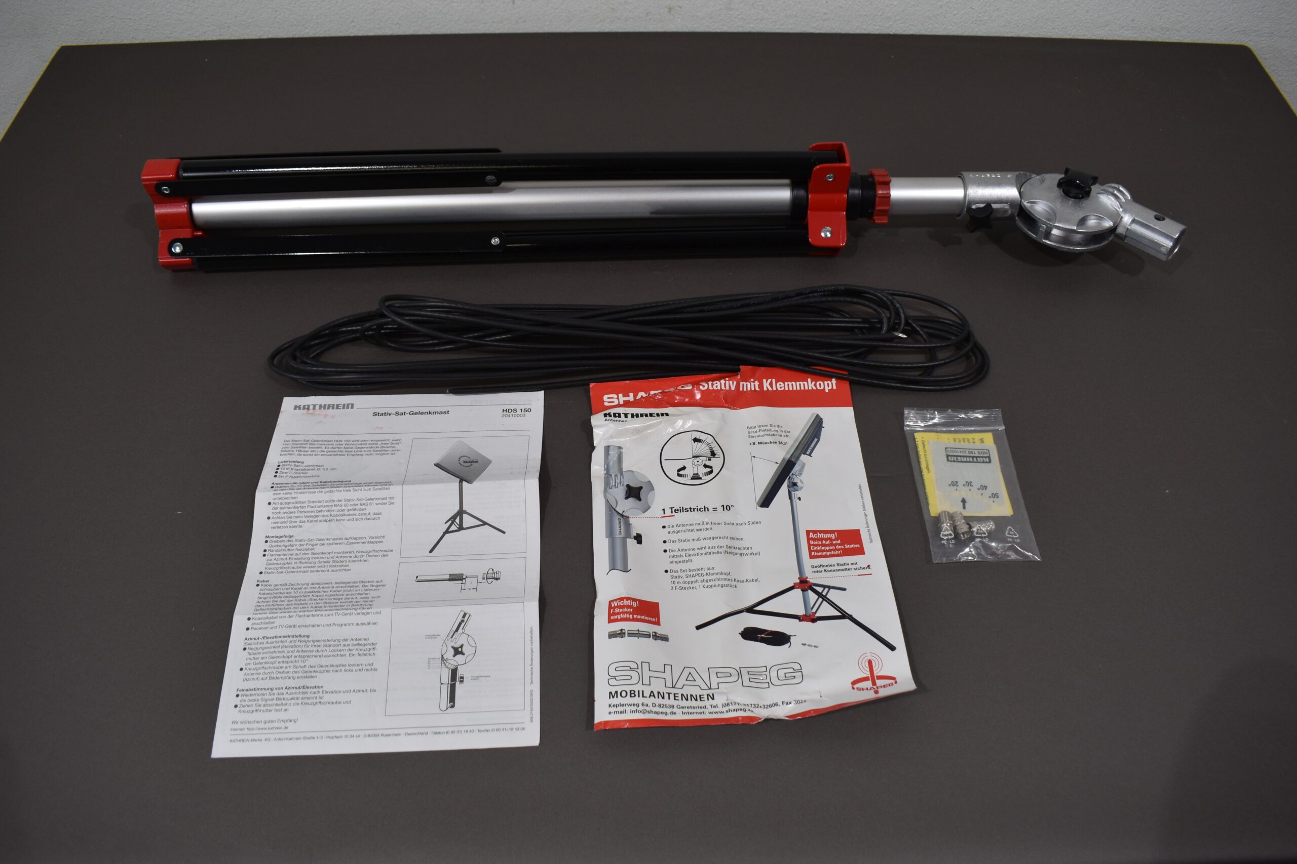 SHAPEG Stativ mit Klemmkopf HDS150 – Bild 2