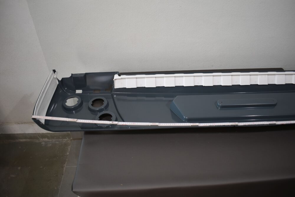 Heckstoßstange Wohnmobil grau; 2260x415mm – Bild 13
