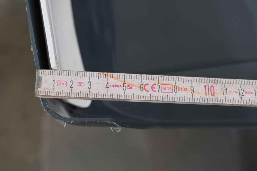 Heckstoßstange Wohnmobil grau; 2260x415mm – Bild 14