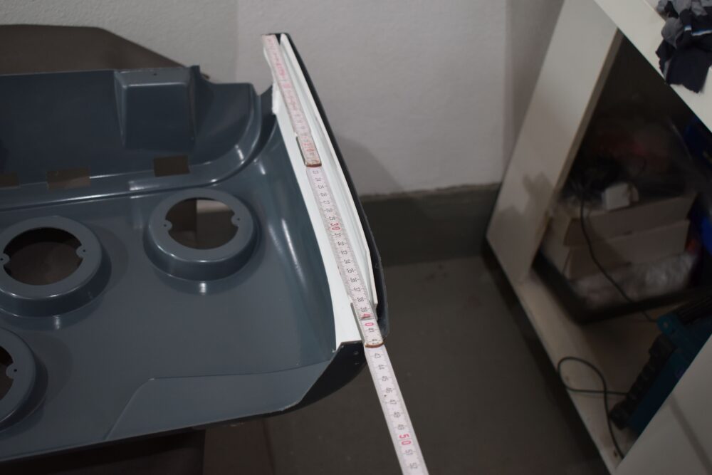 Heckstoßstange Wohnmobil grau; 2260x415mm – Bild 16