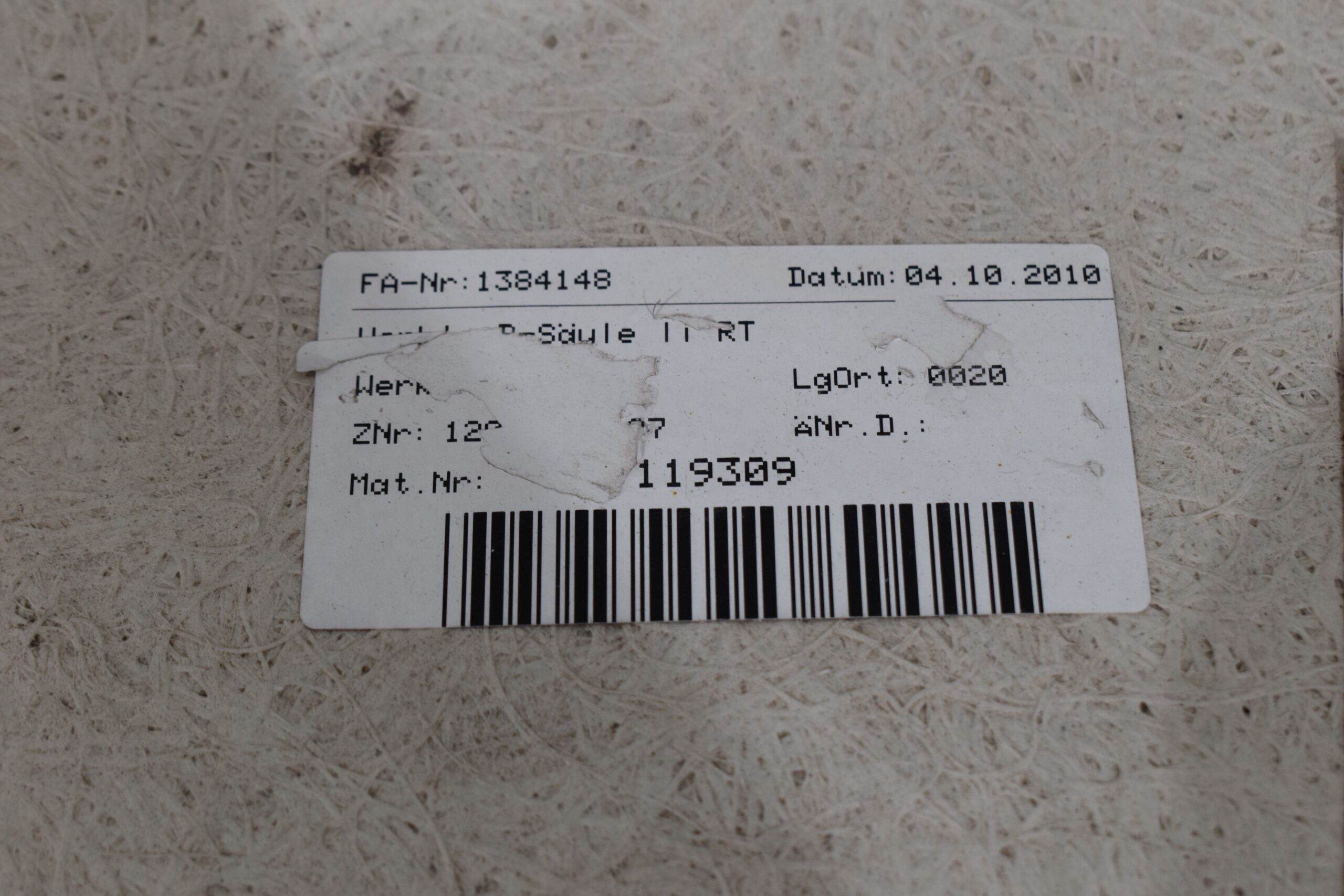 Wohnmobil Seitenverkleidung B-Säule; 1735x300mm – Bild 21