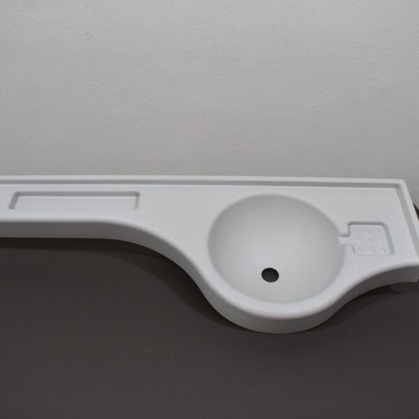 Alternative view of Eura Mobil Waschbecken grau