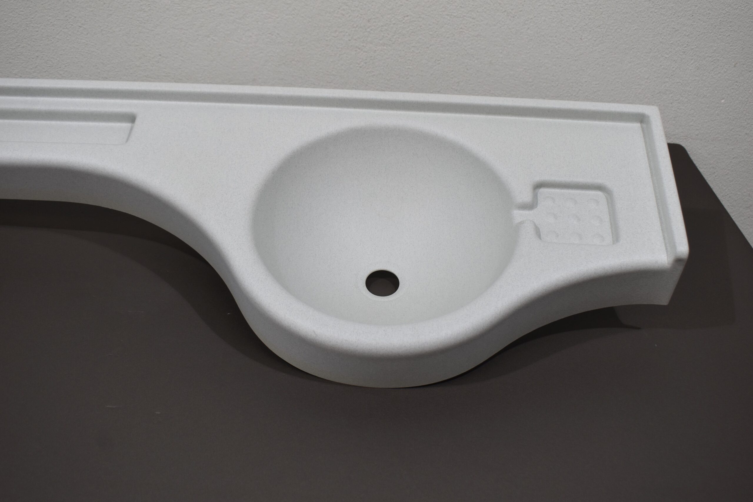 Eura Mobil Waschbecken grau – Bild 4