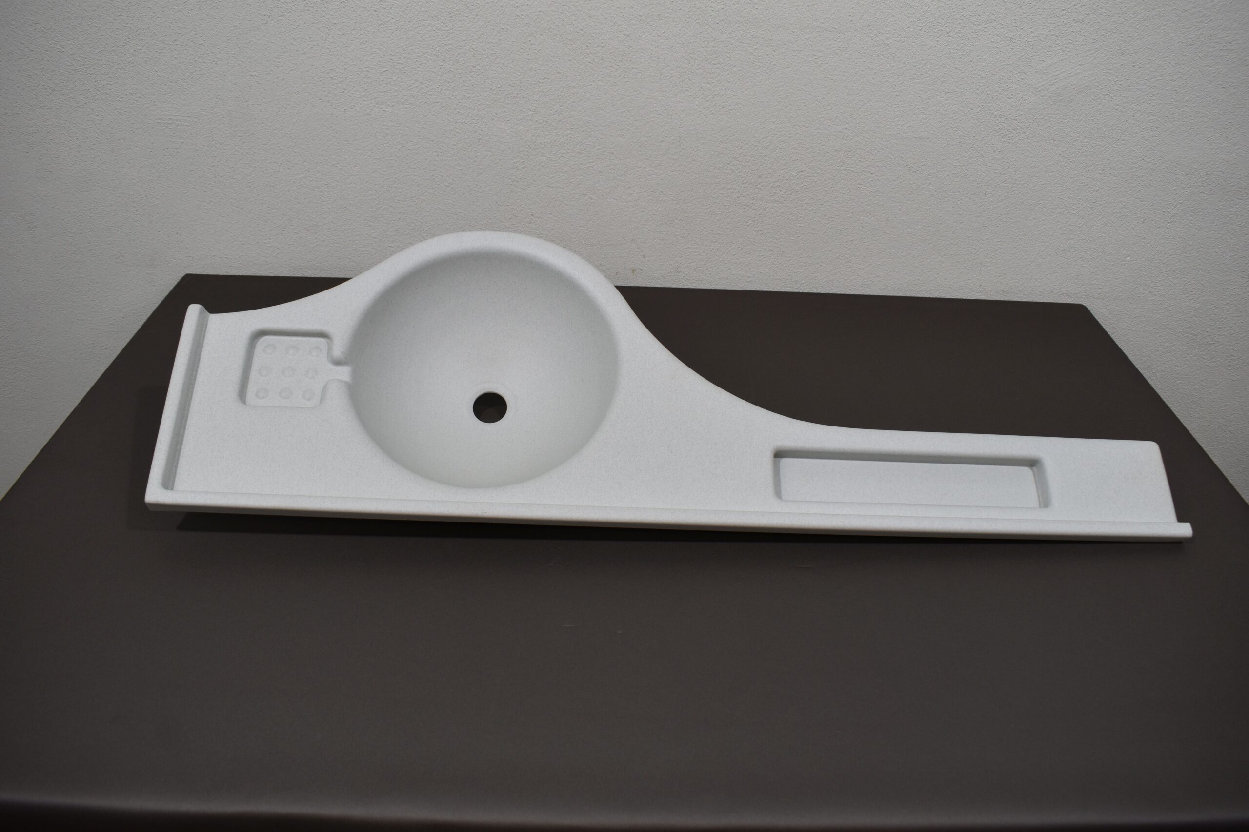 Eura Mobil Waschbecken grau – Bild 5