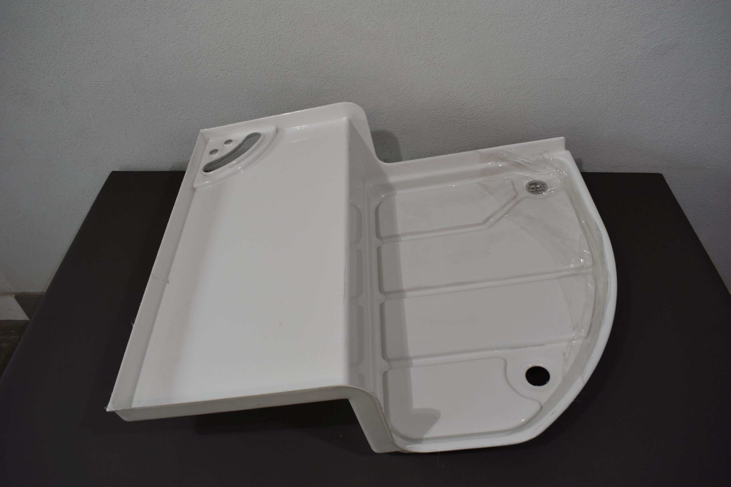 Eura Mobil Duschtasse / Duschwanne weiß – Bild 8