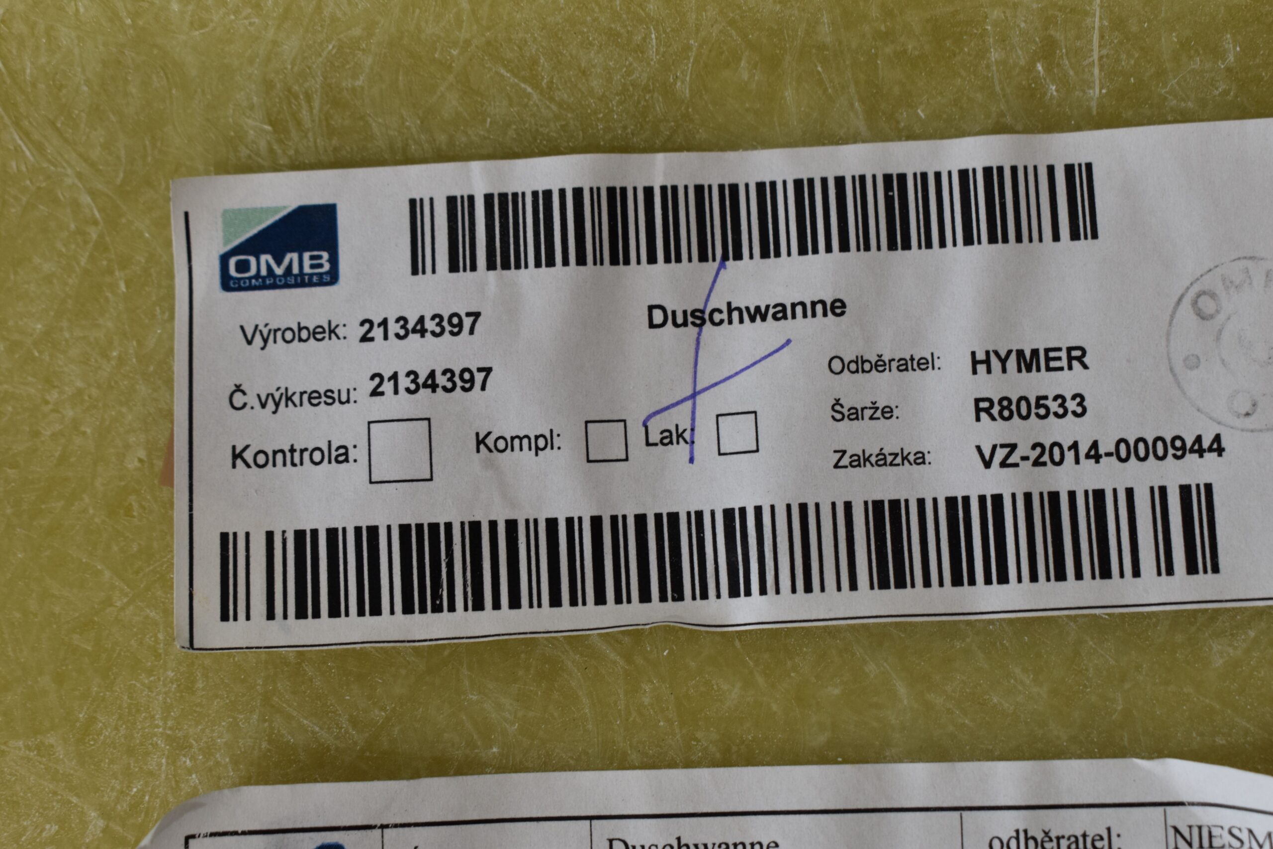 Niesmann und Bischoff Hymer Duschwanne weiß – Bild 12