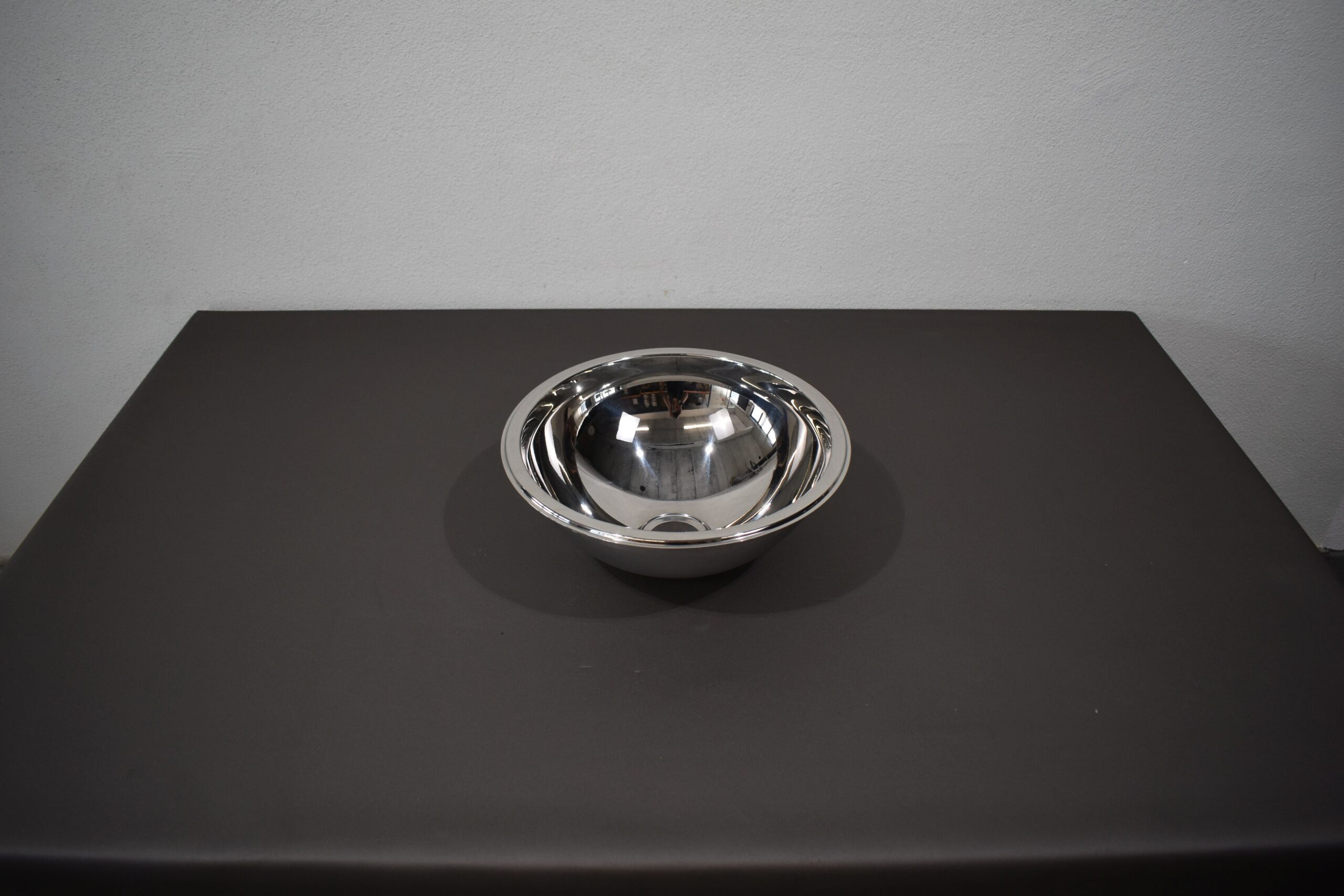 Wohnmobil Edelstahl Spülbecken rund Ø340mm