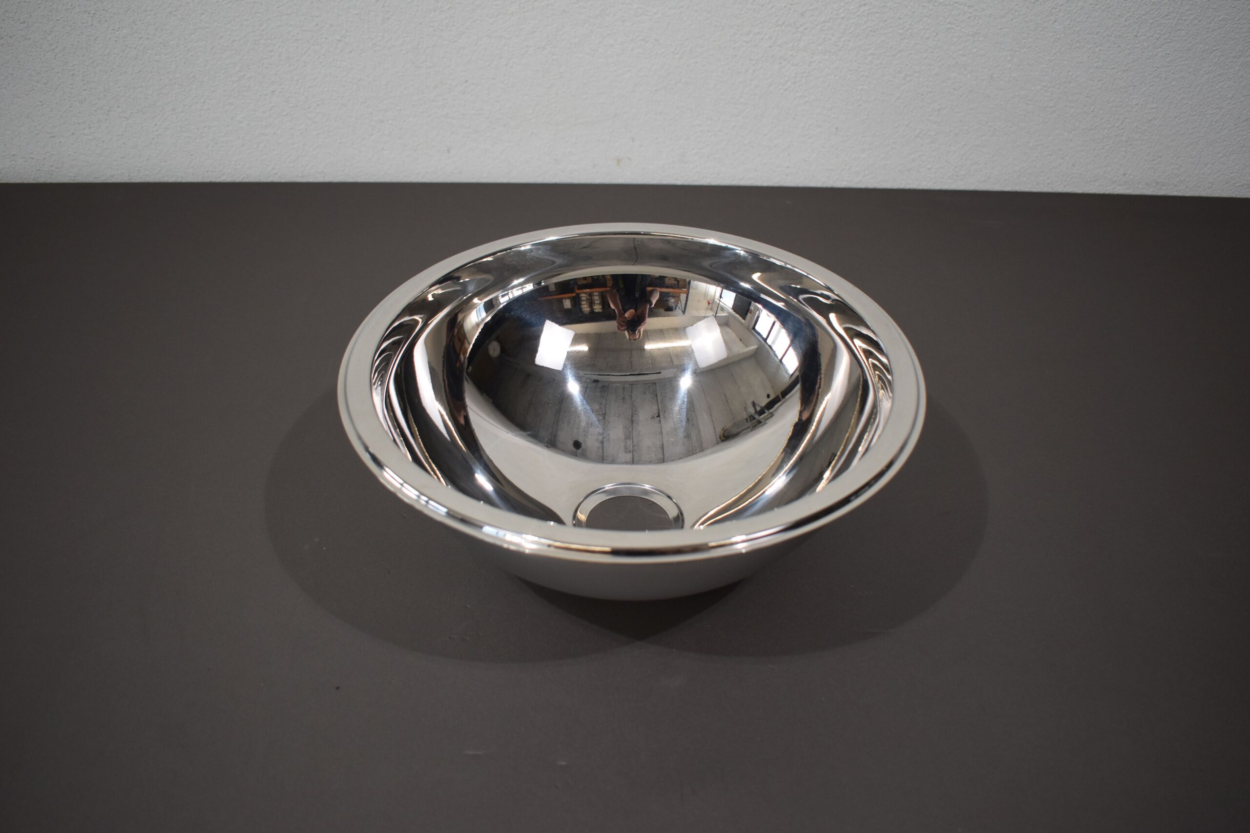Wohnmobil Edelstahl Spülbecken rund Ø340mm – Bild 2