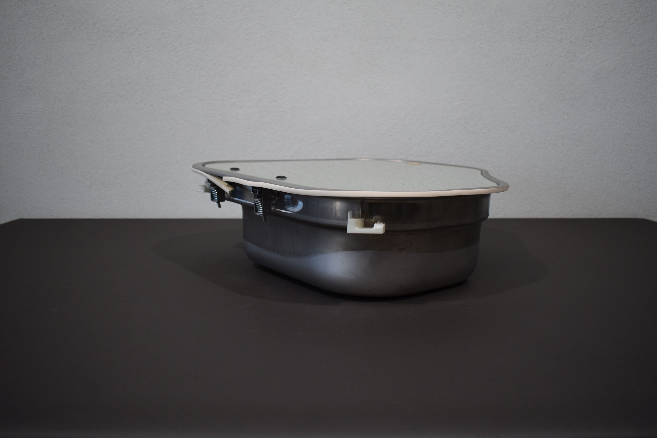 Edelstahl Eck-Spülbecken 560x455mm – Bild 6