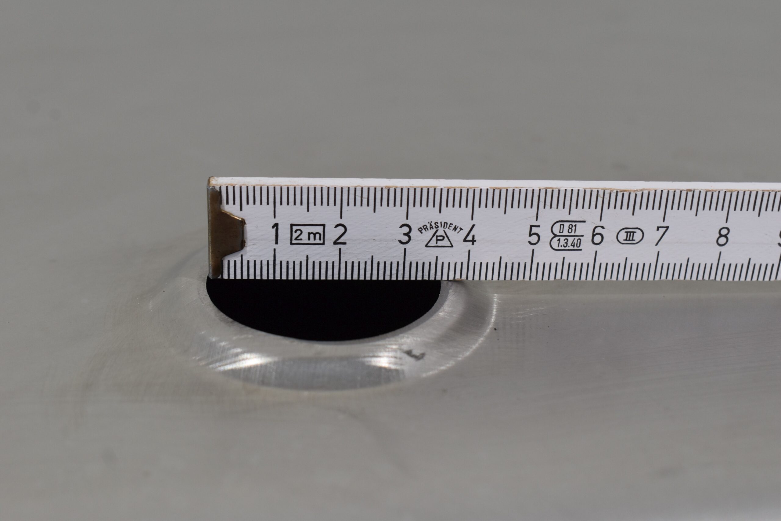 Edelstahl Eck-Spülbecken 560x455mm – Bild 14