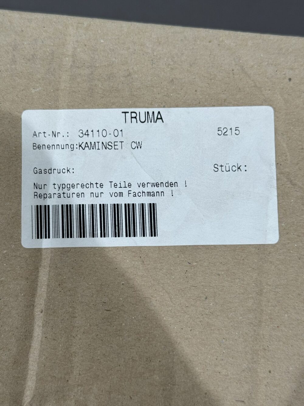 Truma Kaminset CW 34110-01 – Bild 2