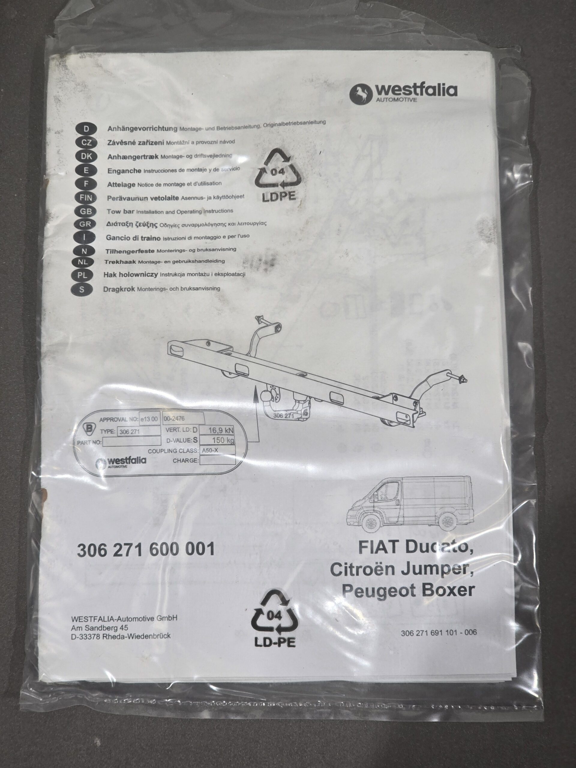 Westfalia Anhängerkupplung (Abnehmbar) Art.: 306271 – Bild 14