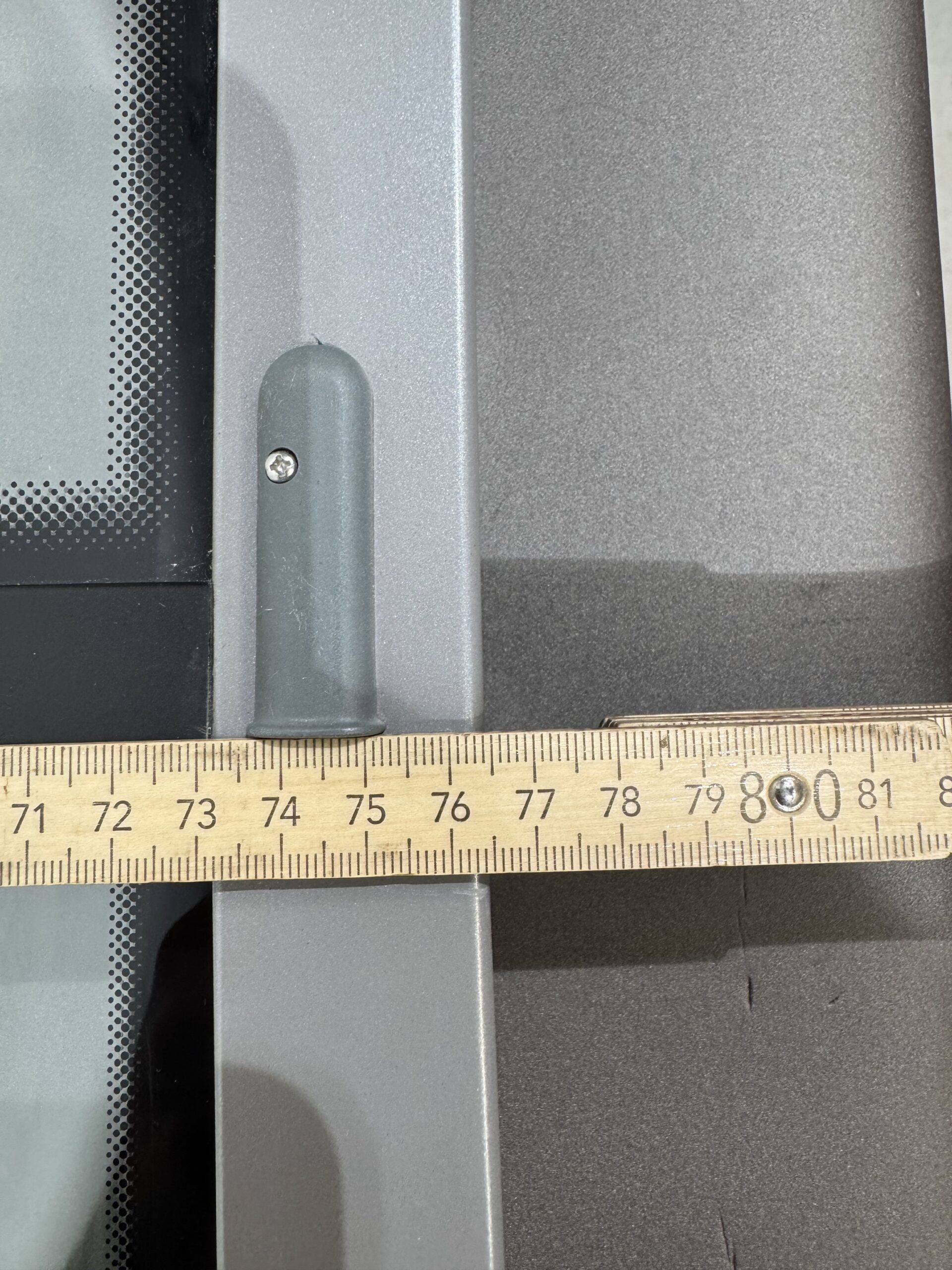 Mekuwa Schiebefenster Beifahrerseite grau 43-R001410 – Bild 4