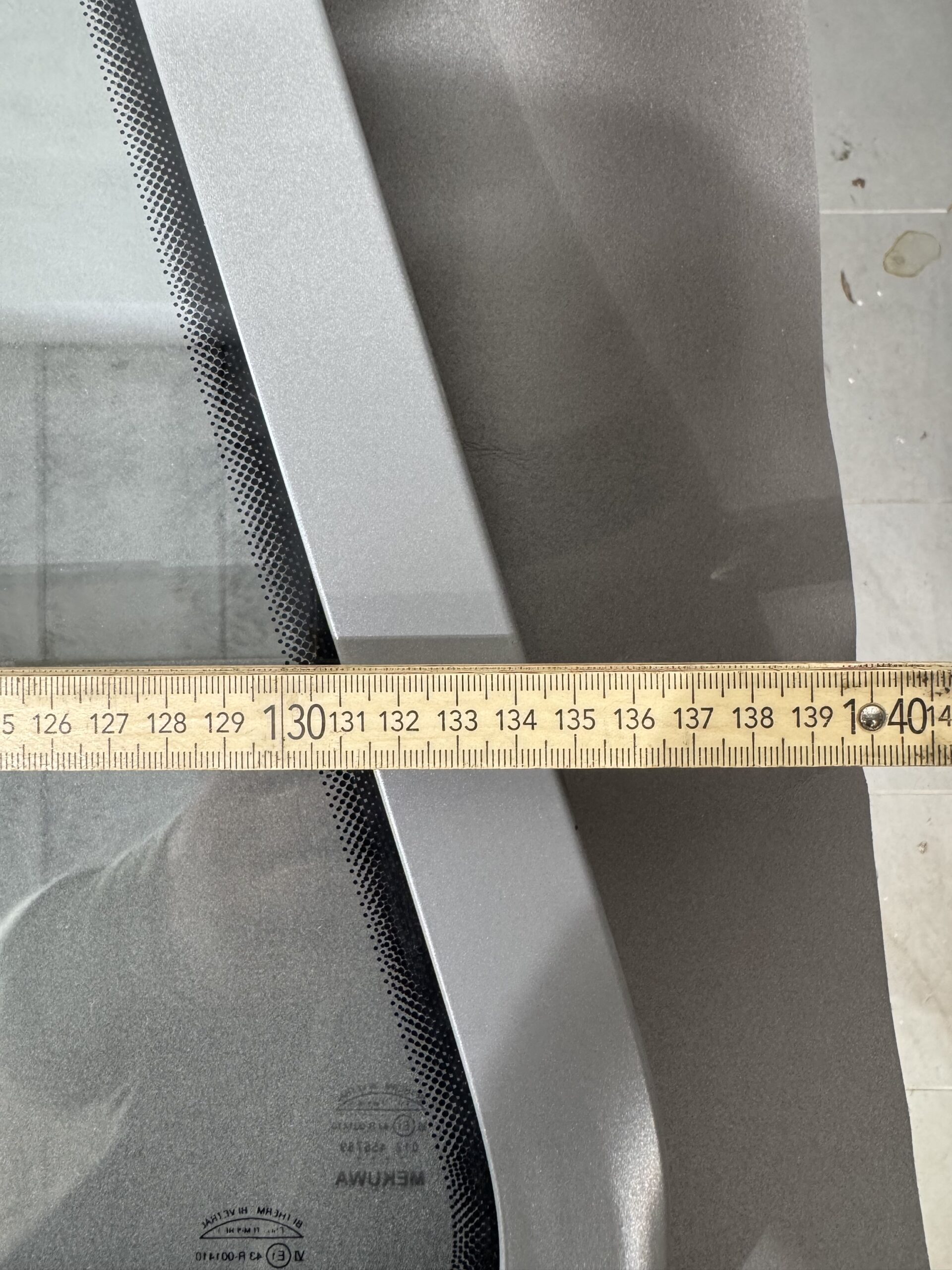 Mekuwa Schiebefenster Beifahrerseite grau 43-R001410 – Bild 8