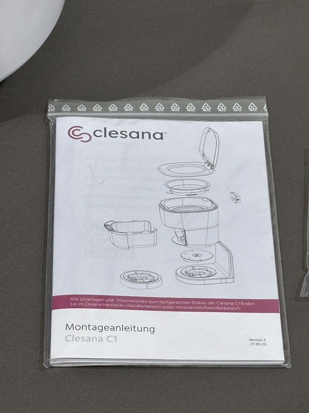 Clesana C1 Trocken-Toilette 10010010 – Bild 9