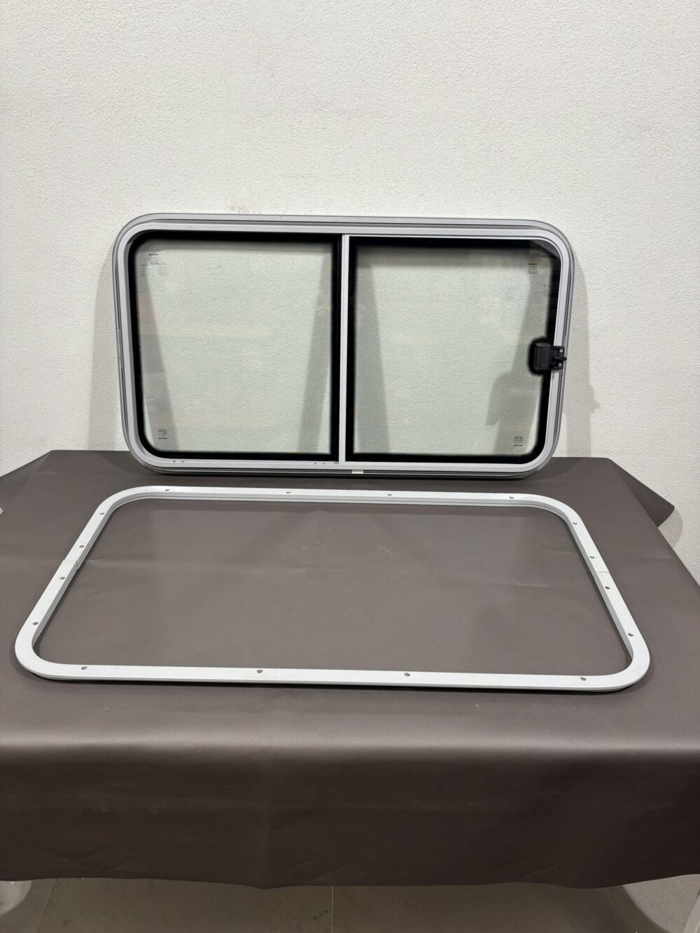 Mekuwa Echtglasfenster 1000x590mm grau – Bild 2