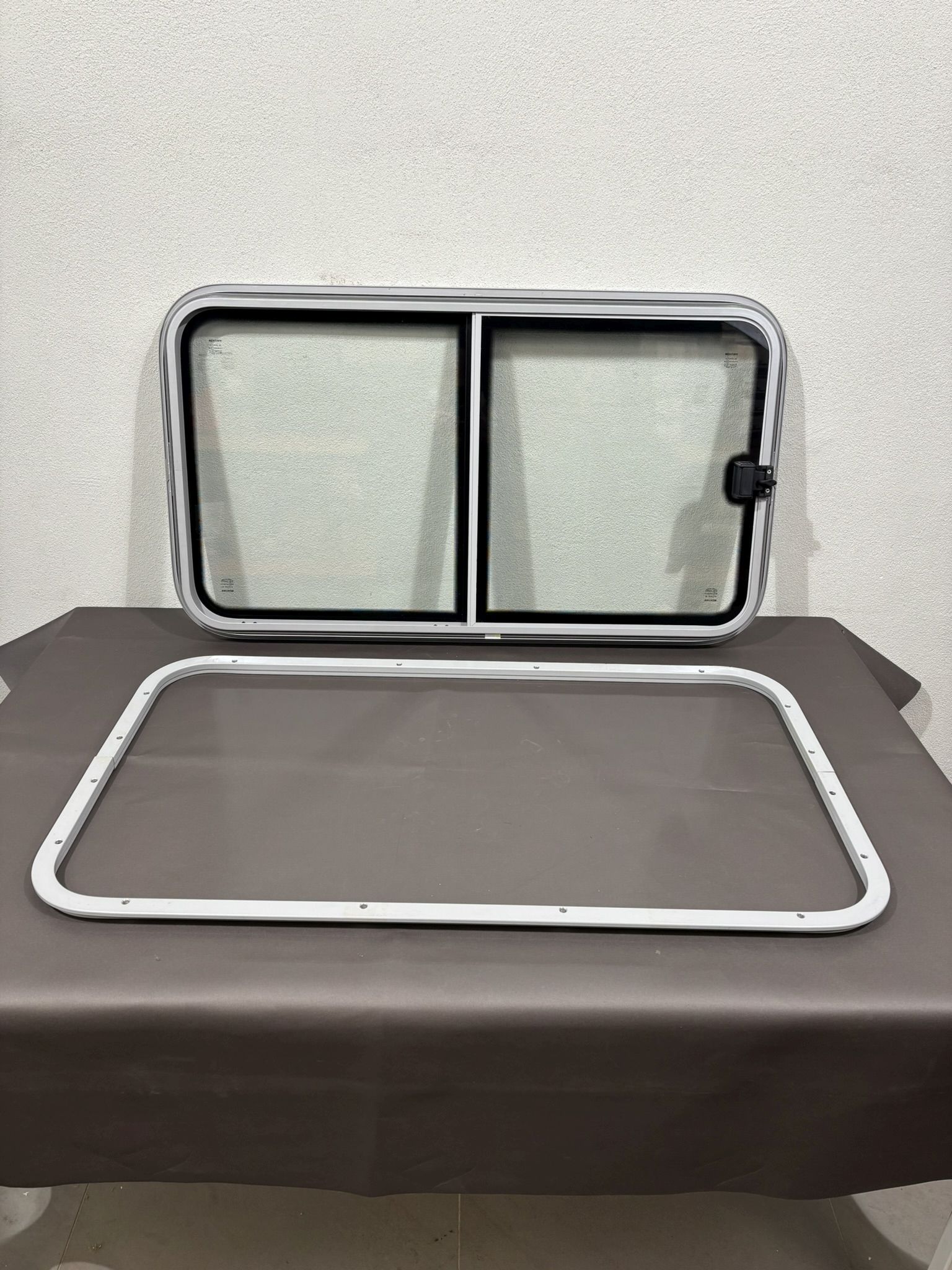 Mekuwa Echtglasfenster 1000x590mm grau – Bild 3