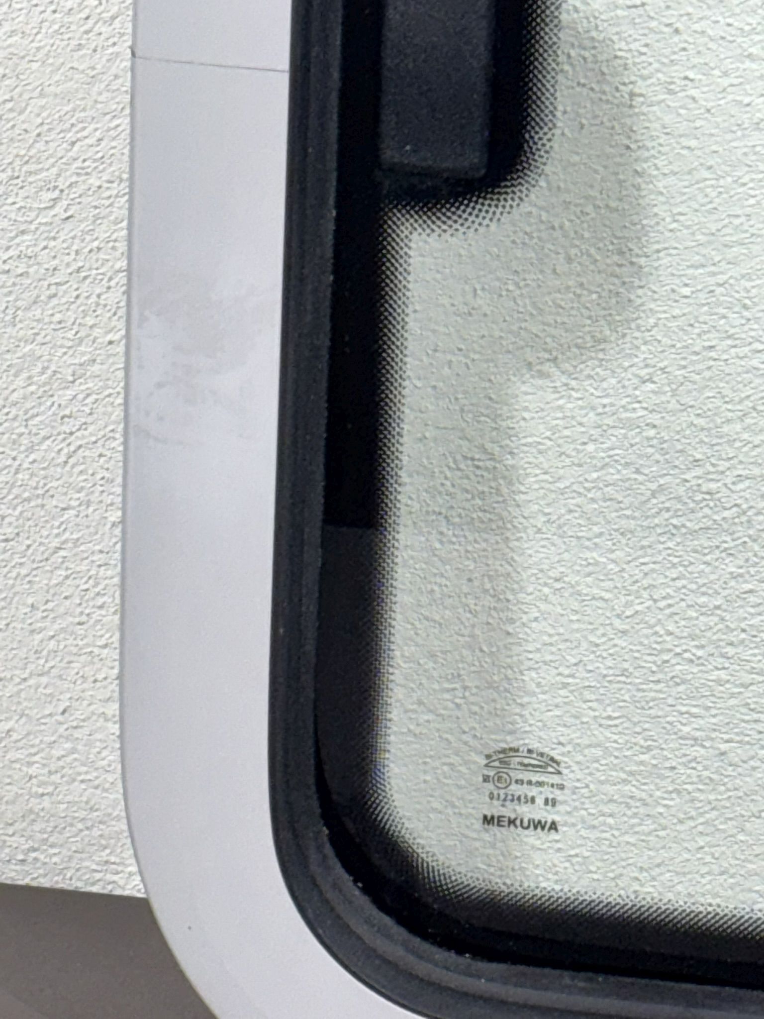 Mekuwa Echtglasfenster 1000x590mm grau – Bild 7