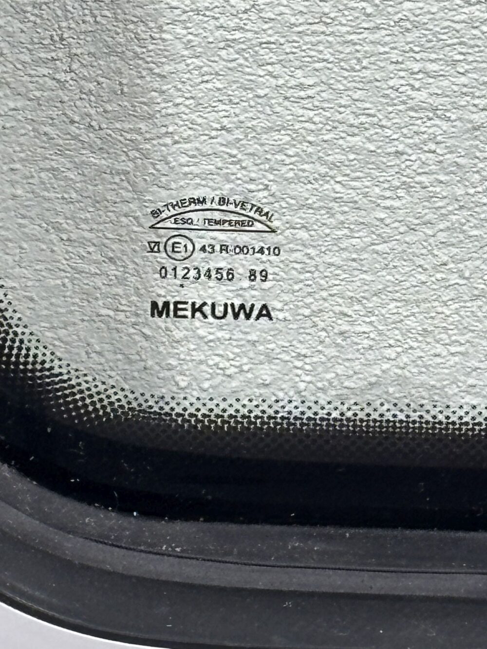 Mekuwa Echtglasfenster 1000x590mm grau – Bild 11