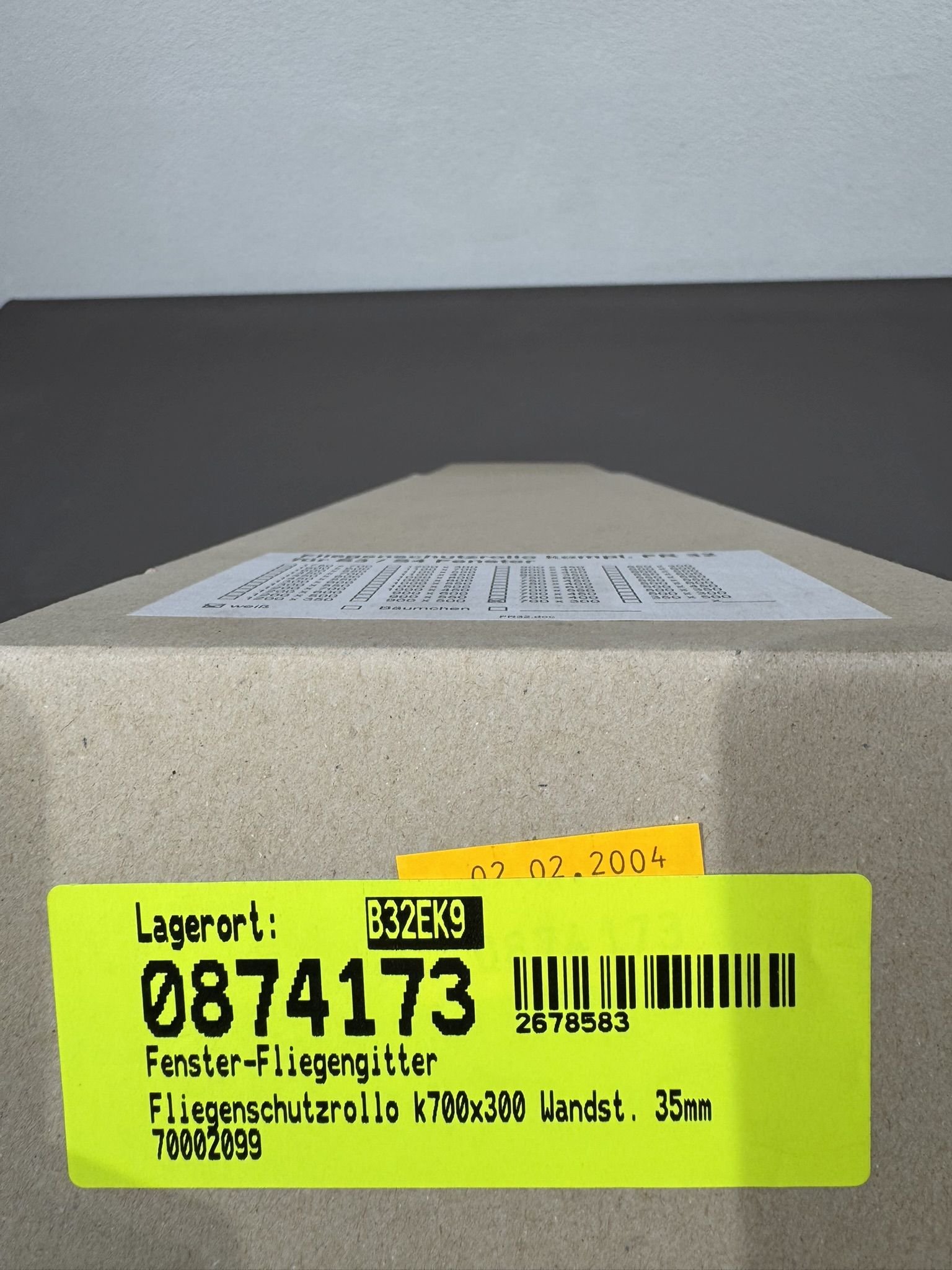 Dometic Fliegenschutzrollo kompl. für S3 / S4 Fenster 700x300mm weiß – Bild 3