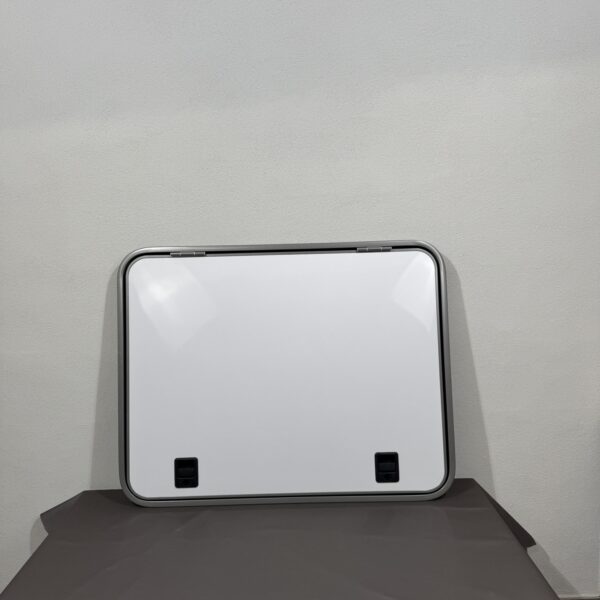 Serviceklappe Wohnmobil weiß/grau 113x88cm