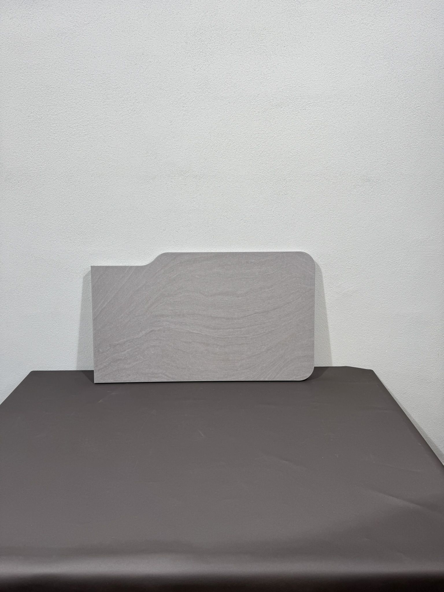 Tischplatte Wohnmobil grau 850x500mm