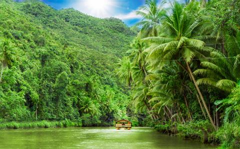 Loboc-floden på Bohol