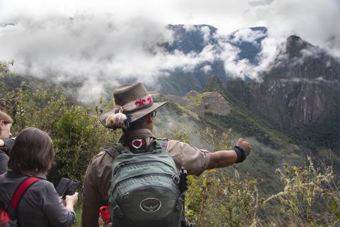Guide ved Machu Picchu