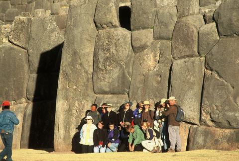 Inkamurene ved Sacsayhuamán